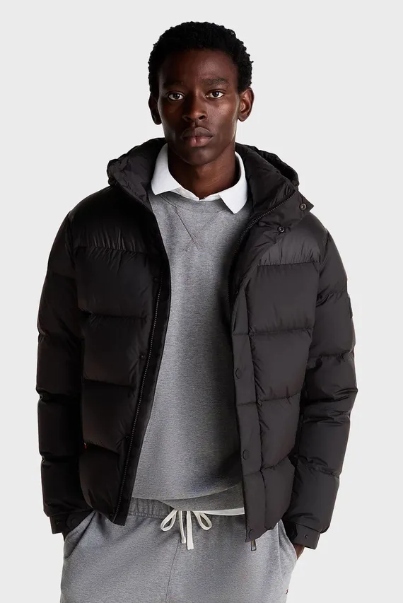 Куртка зимняя MIX DOWN HOODED PUFFER JACKET Tommy Hilfiger