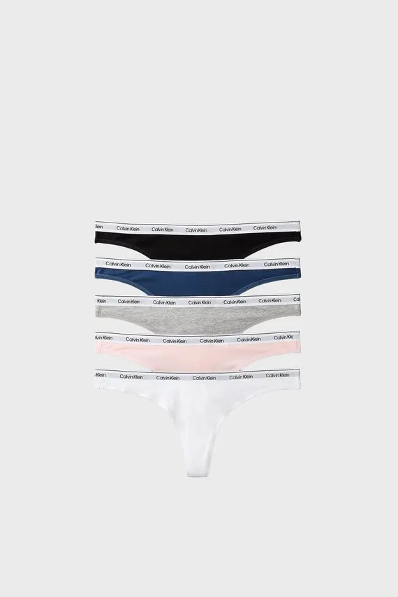 Ichki kiyim to'plami THONG 5PK Calvin Klein