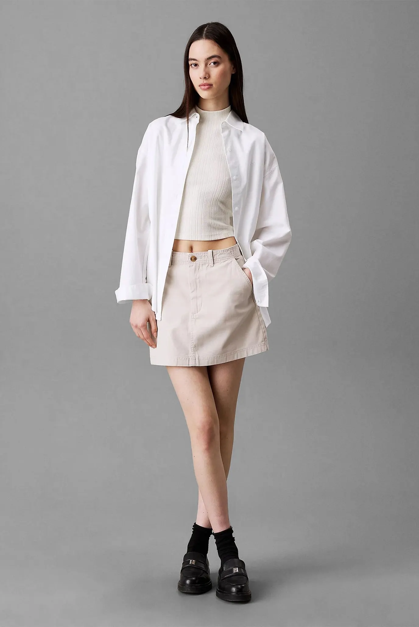 Yubka SOFT COTTON A-LINE SKIRT 2