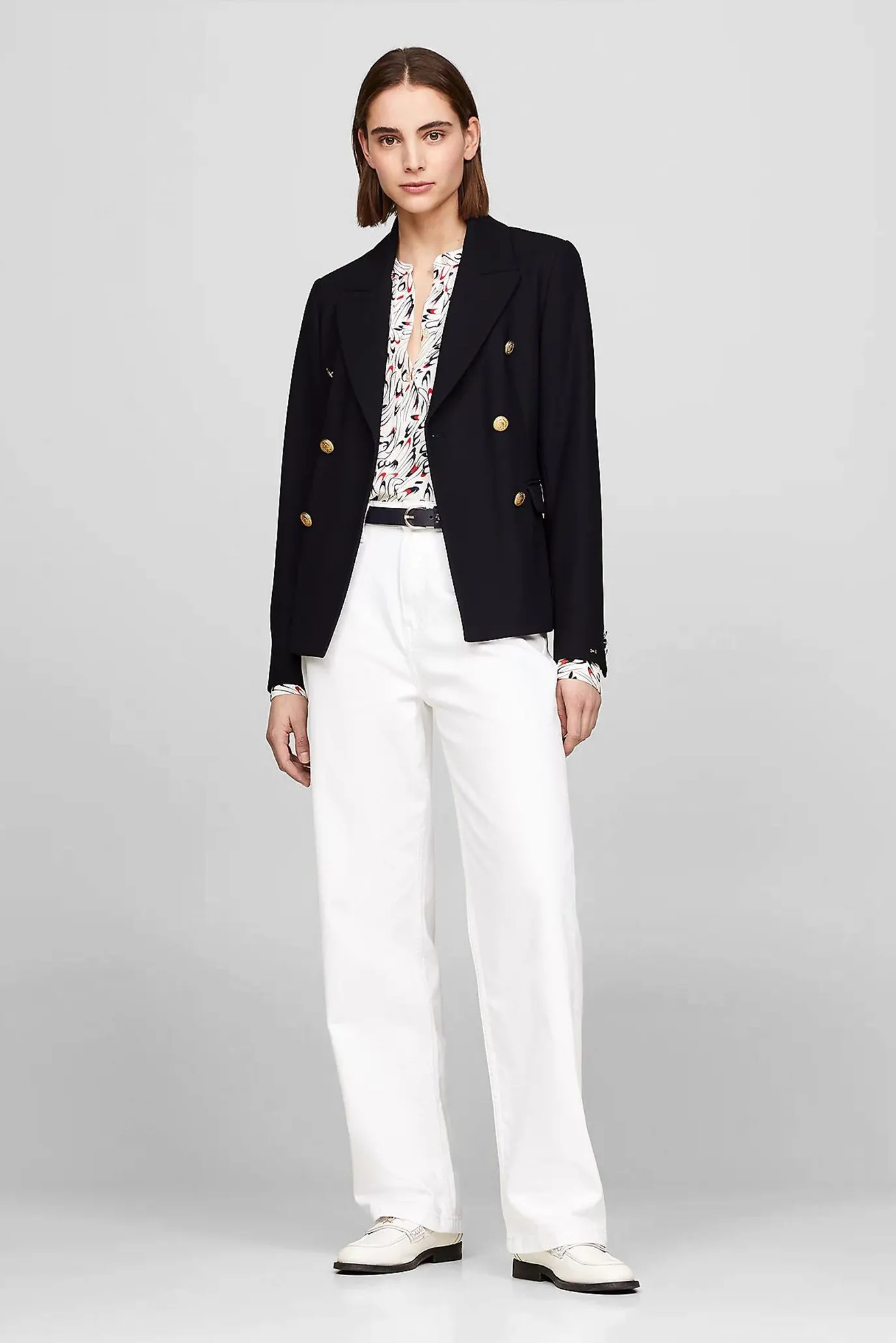 Pidjak PIQUE GOLD BUTTON REGULAR BLAZER 2