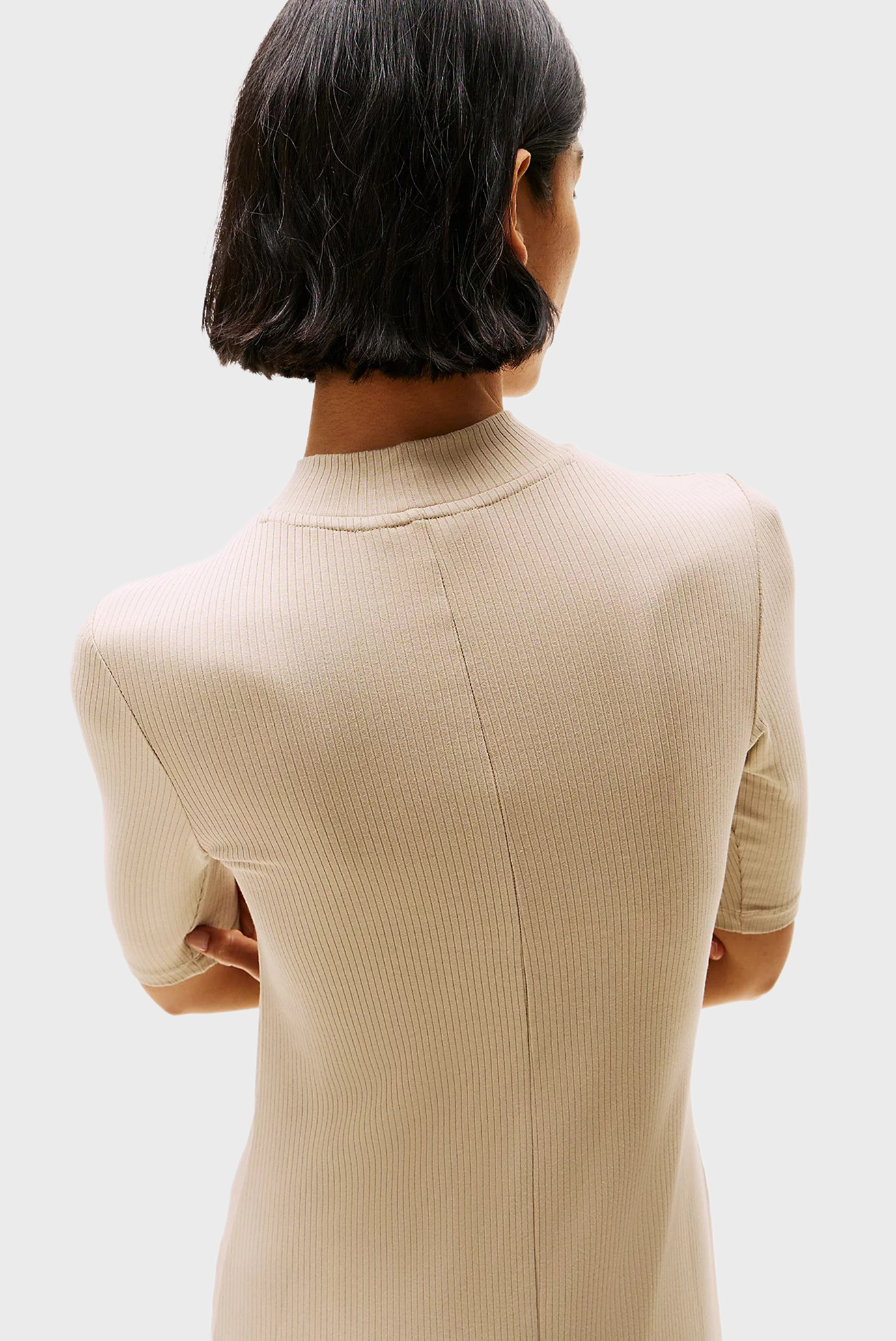 Платье SLIM 5X2 RIB MIDI DRESS 1 2 4