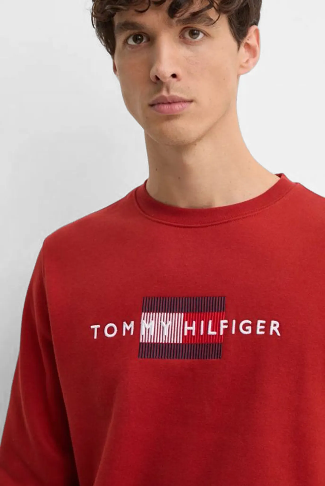Svitshot HILFIGER FLAG EMBRO SWEATSHIRT 4