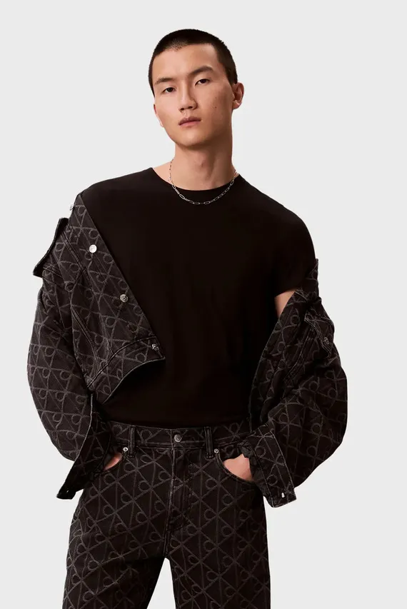 Yengil kurtka/90S BLACK EMBLEM JACQUARD TRUCKE Calvin Klein Jeans