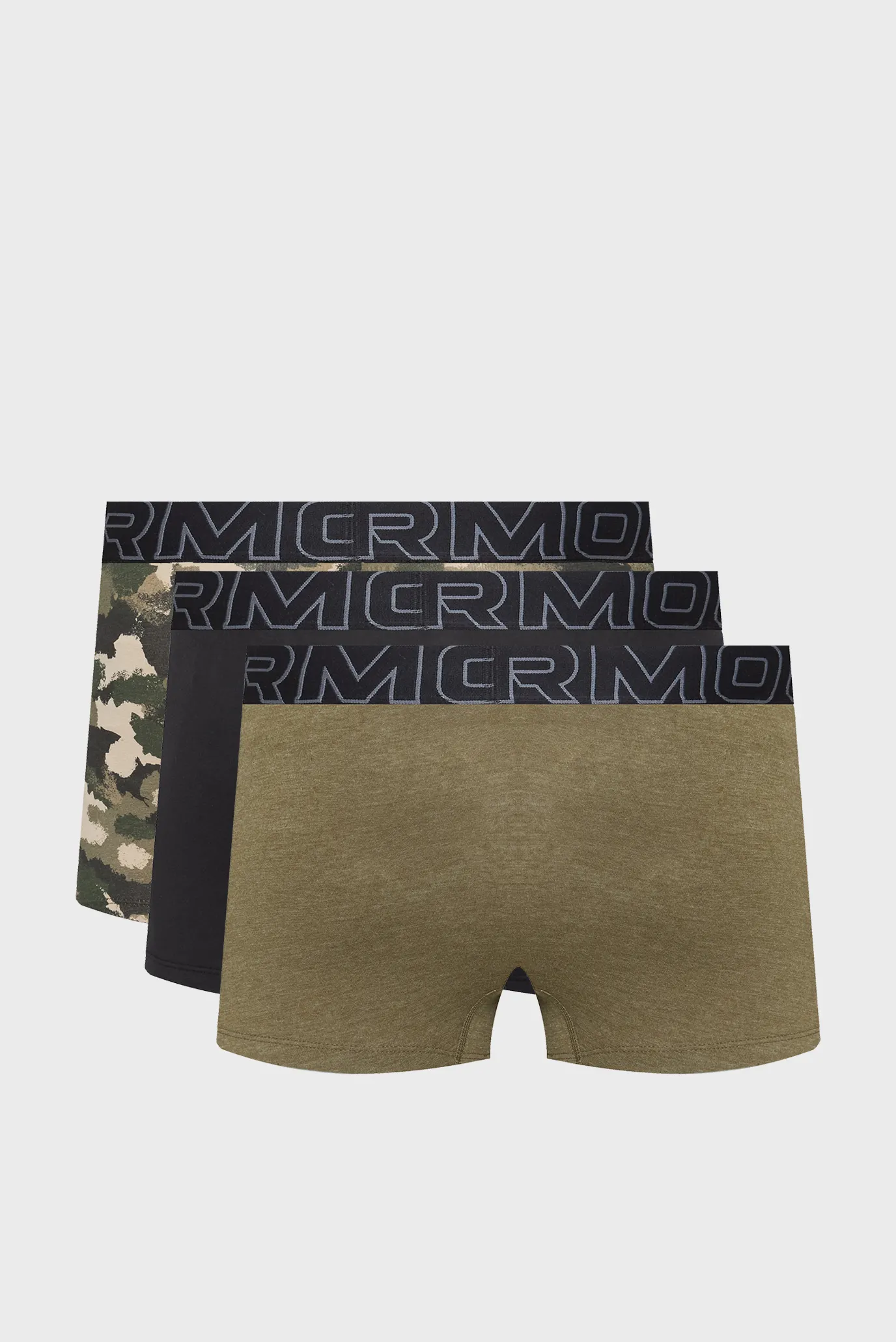 Trusik UA PERFORMANCE COTTON - PRINT 3 IN 3PK 2