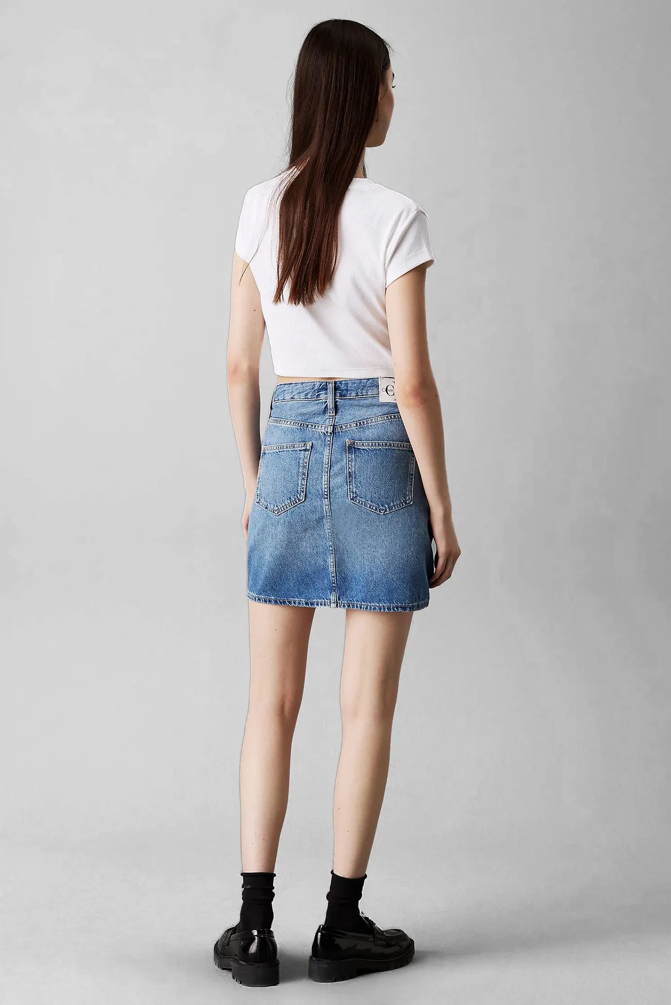 Yubka A- LINE MINI SKIRT 3