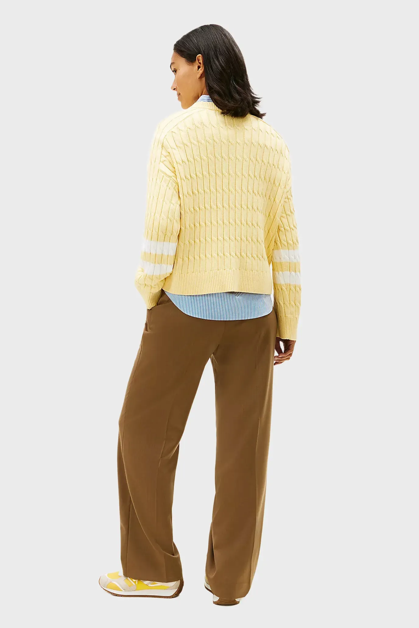 Свитер TEXTURED GRAPHIC C-NK LS SWT 3