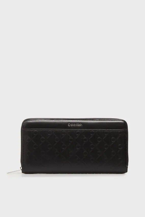 Кошелек EMBLEM AOP EMBOSSED LONG WALLET Calvin Klein