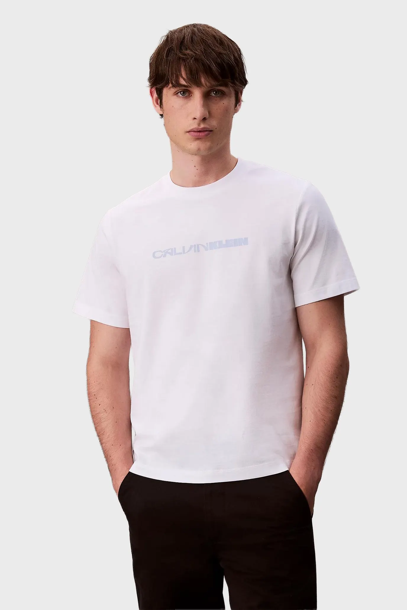 Futbolka SS 20S TC CK STACK GRAPHIC TEE 1