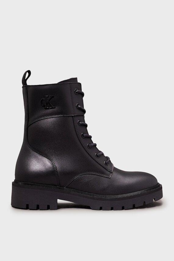Ботинки COMBAT BOOT MID ZIP LTH IN CALF Calvin Klein Jeans Ботинки COMBAT BOOT MID ZIP LTH IN CALF Calvin Klein Jeans