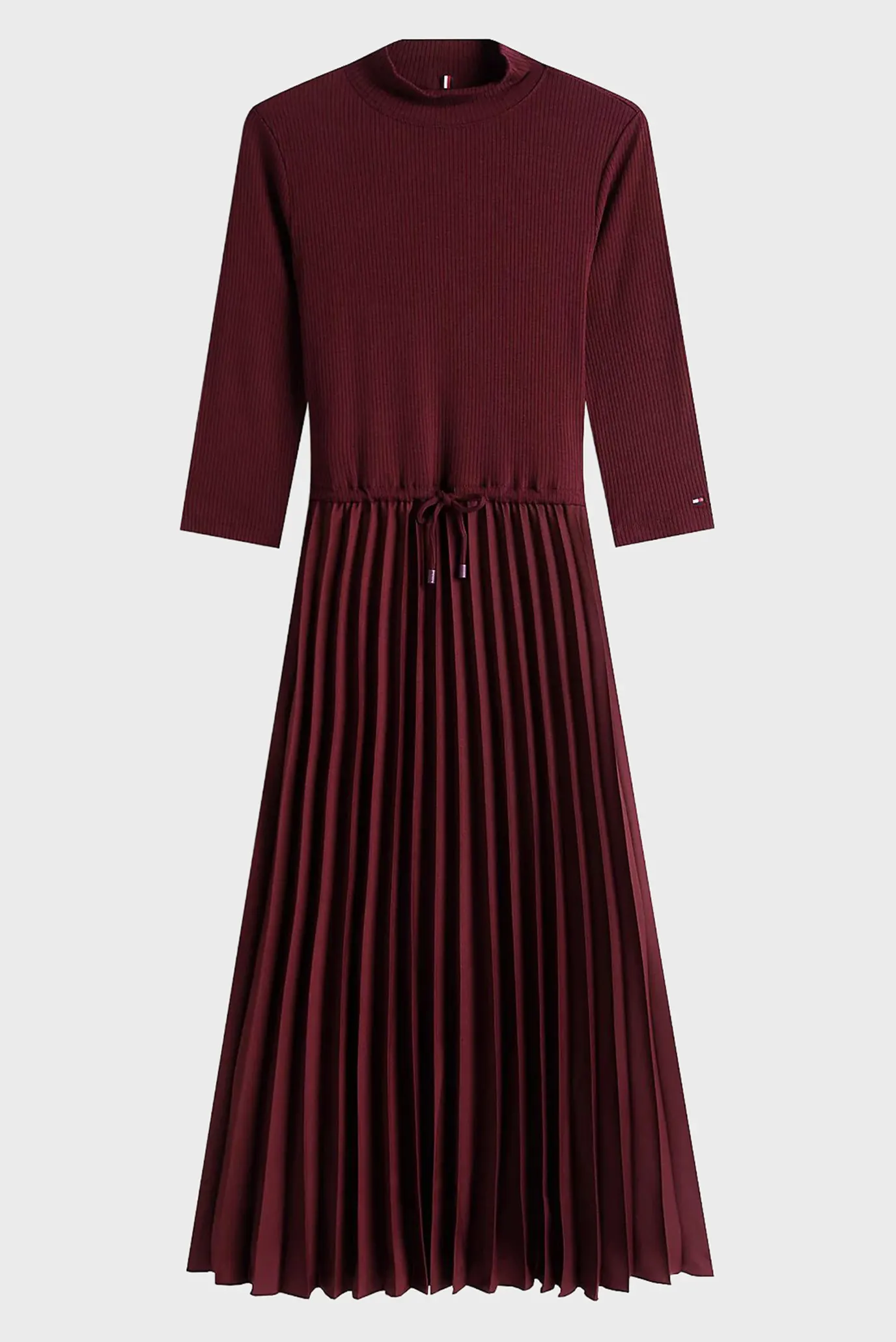 Платье/SLIM 5X2 RIB MIX MIDI DRS 5