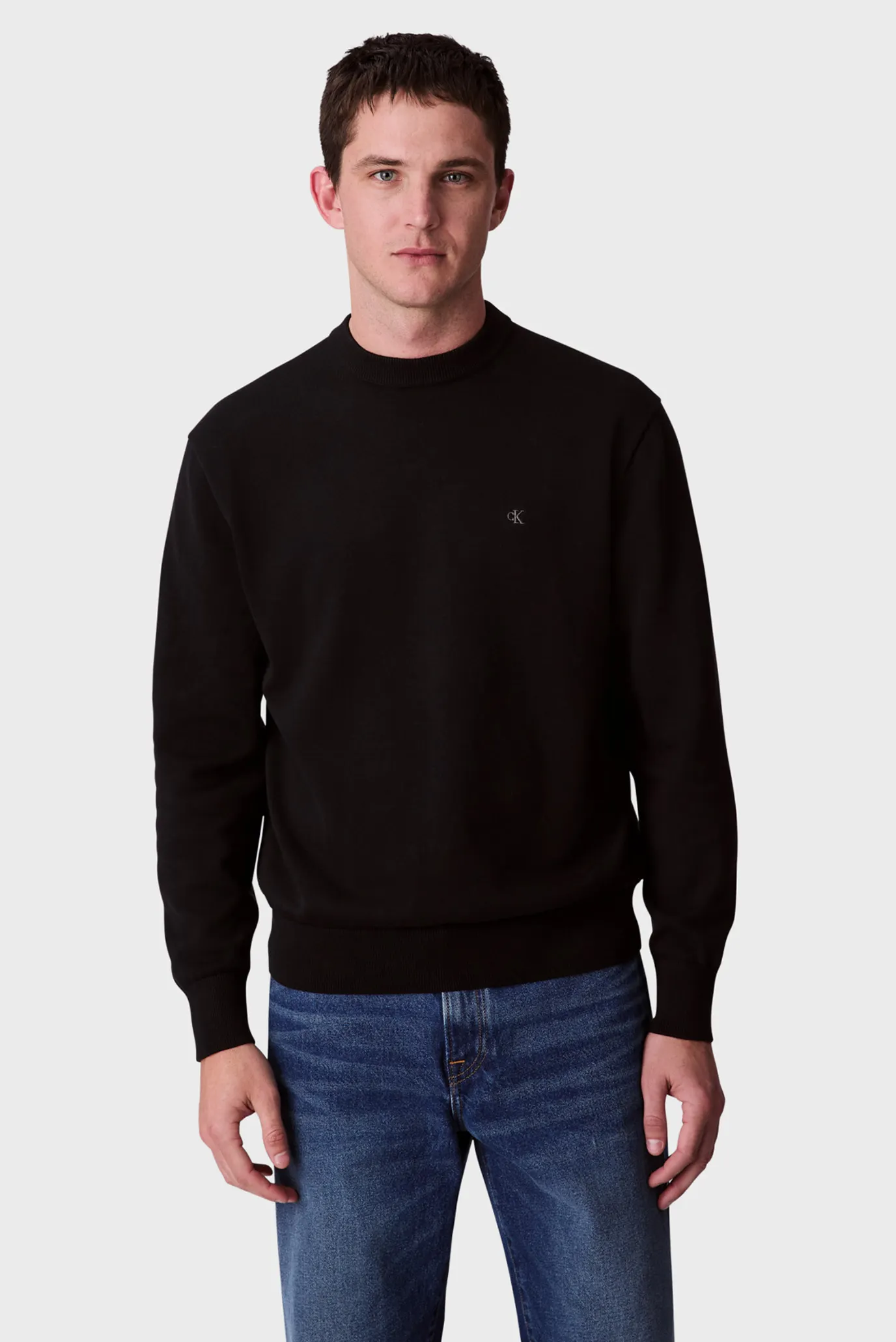 Sviter EU LS COTTON RELAXED CREWNK SWEA 1