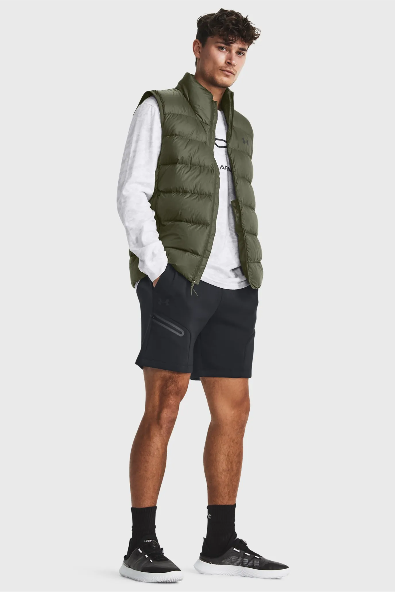 Shortik UA Unstoppable Flc Shorts 2