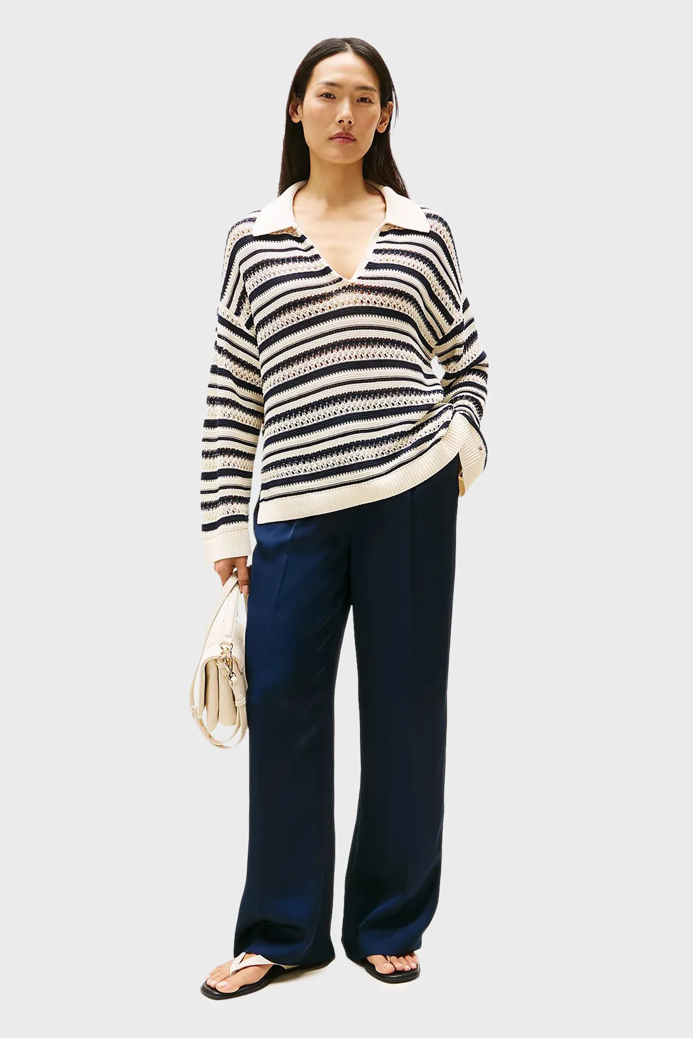 Штаны SATEEN TIE RLXD STRAIGHT PANTS 2