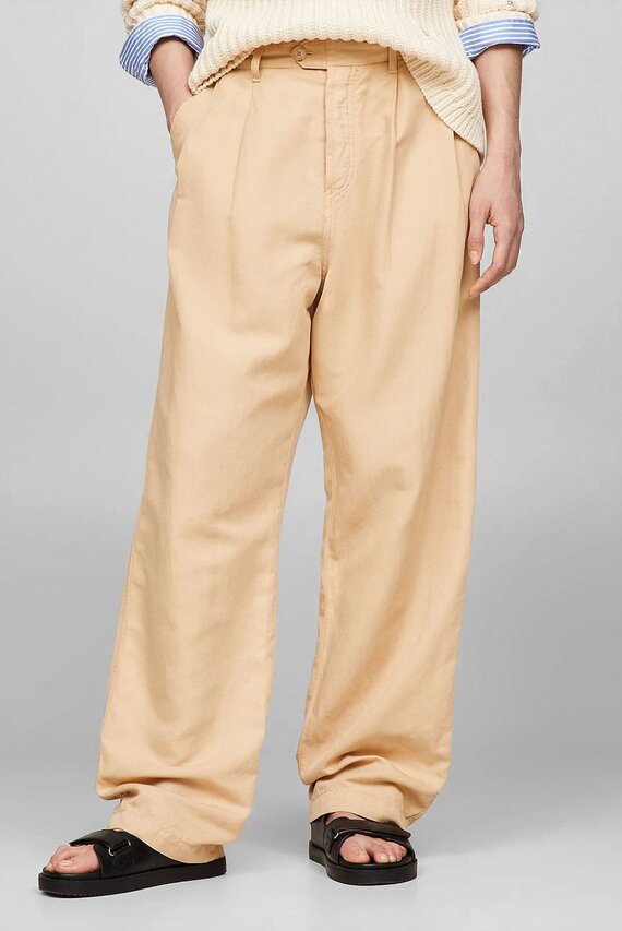 Штаны COTTON LINEN RLX STRAIGHT PANT Tommy Hilfiger Штаны COTTON LINEN RLX STRAIGHT PANT Tommy Hilfiger