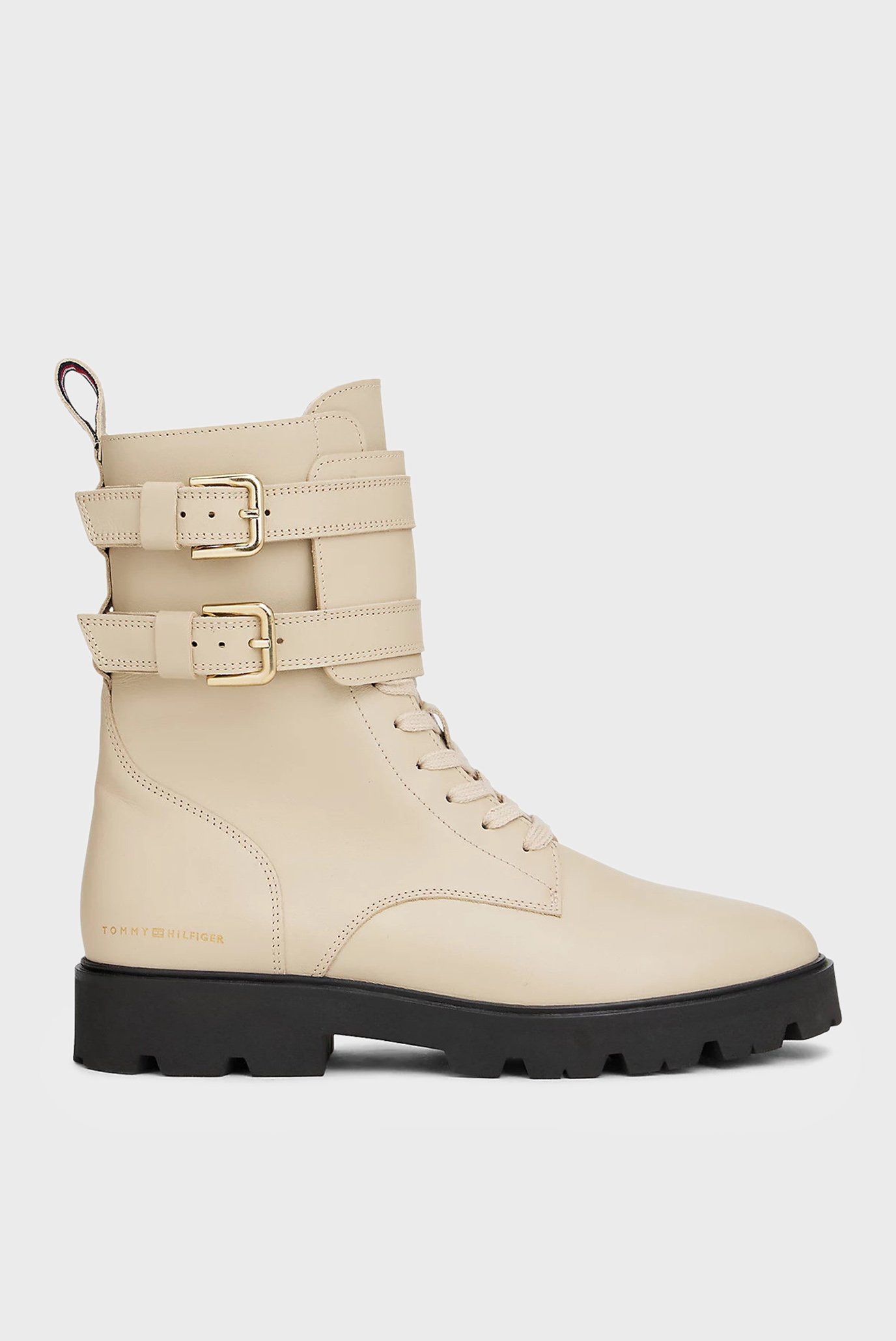 Etiklar TOMMY HILFIGER LTHR BIKER LACEUP 1