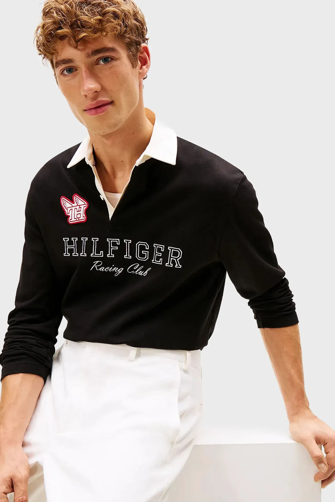 Yengi uzun polo LS ATHLEISURE RUGBY POLO 4