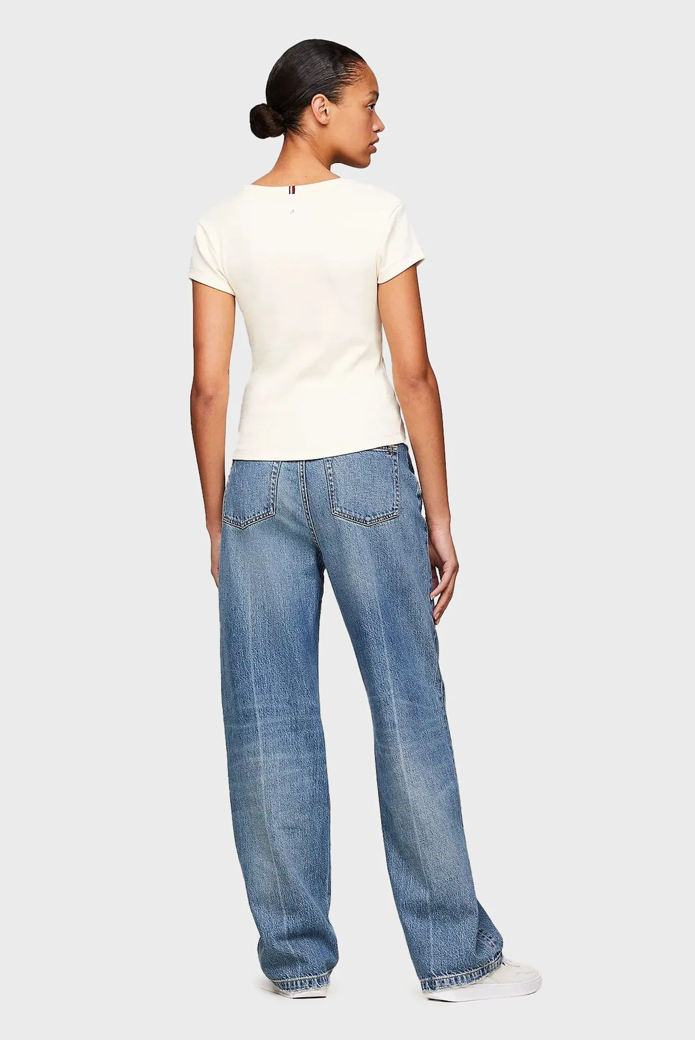 Futbolka SLIM RIB SCOOP NK CAP SLV 3