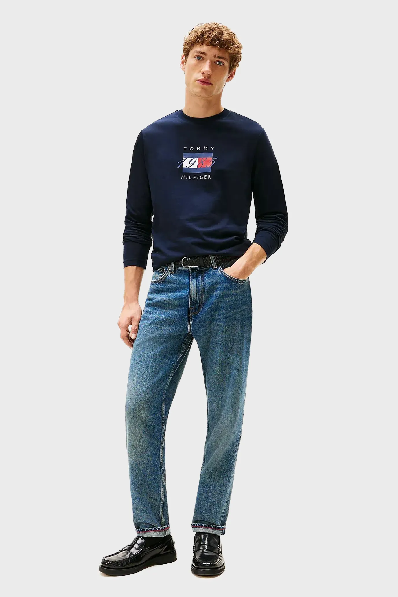 Uzun yengli futbolka/LINEAR FLAG GRAPHIC LS TEE 2