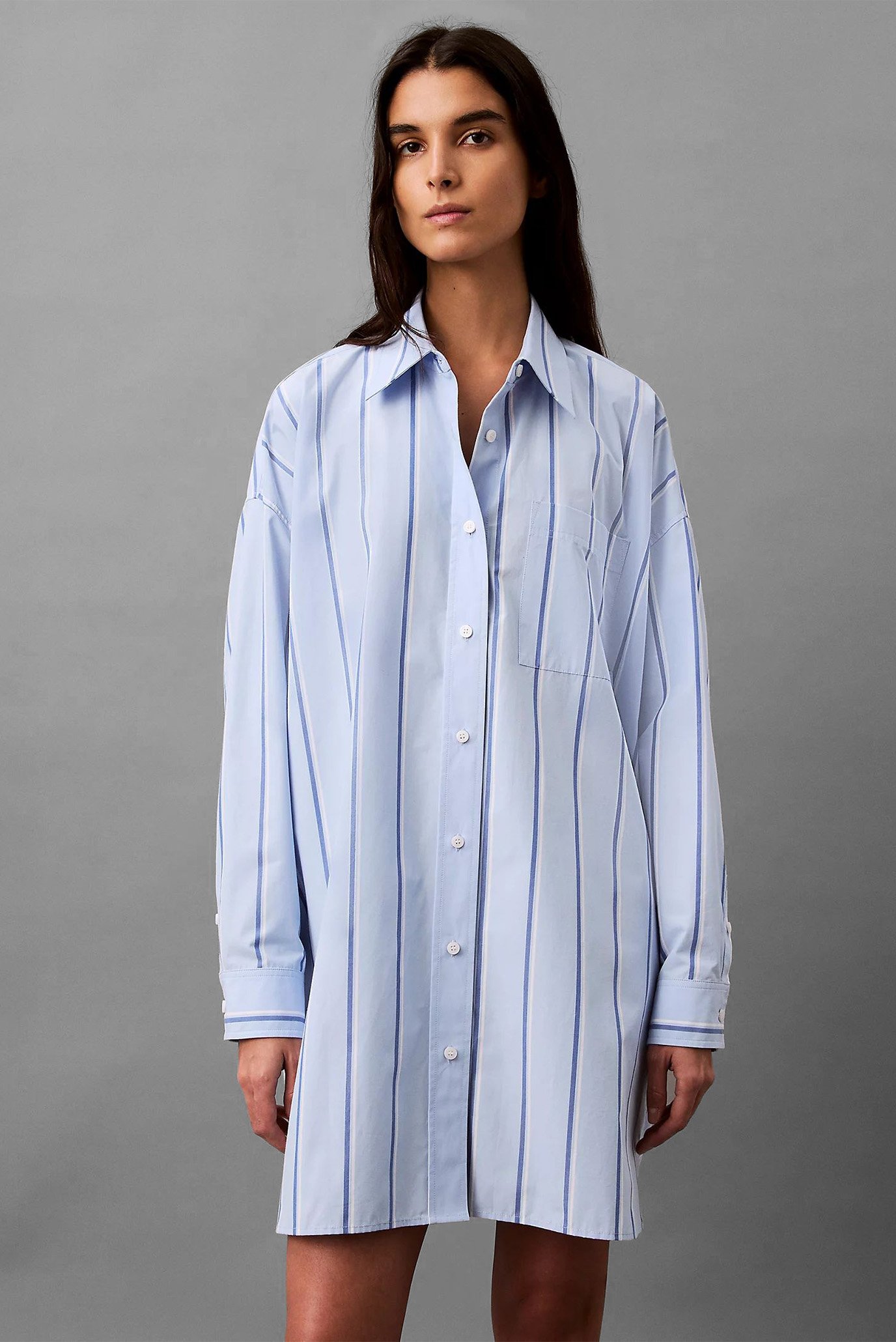 Платье A- HL HEM SHIRTDRESS (Y D STRIPE 1
