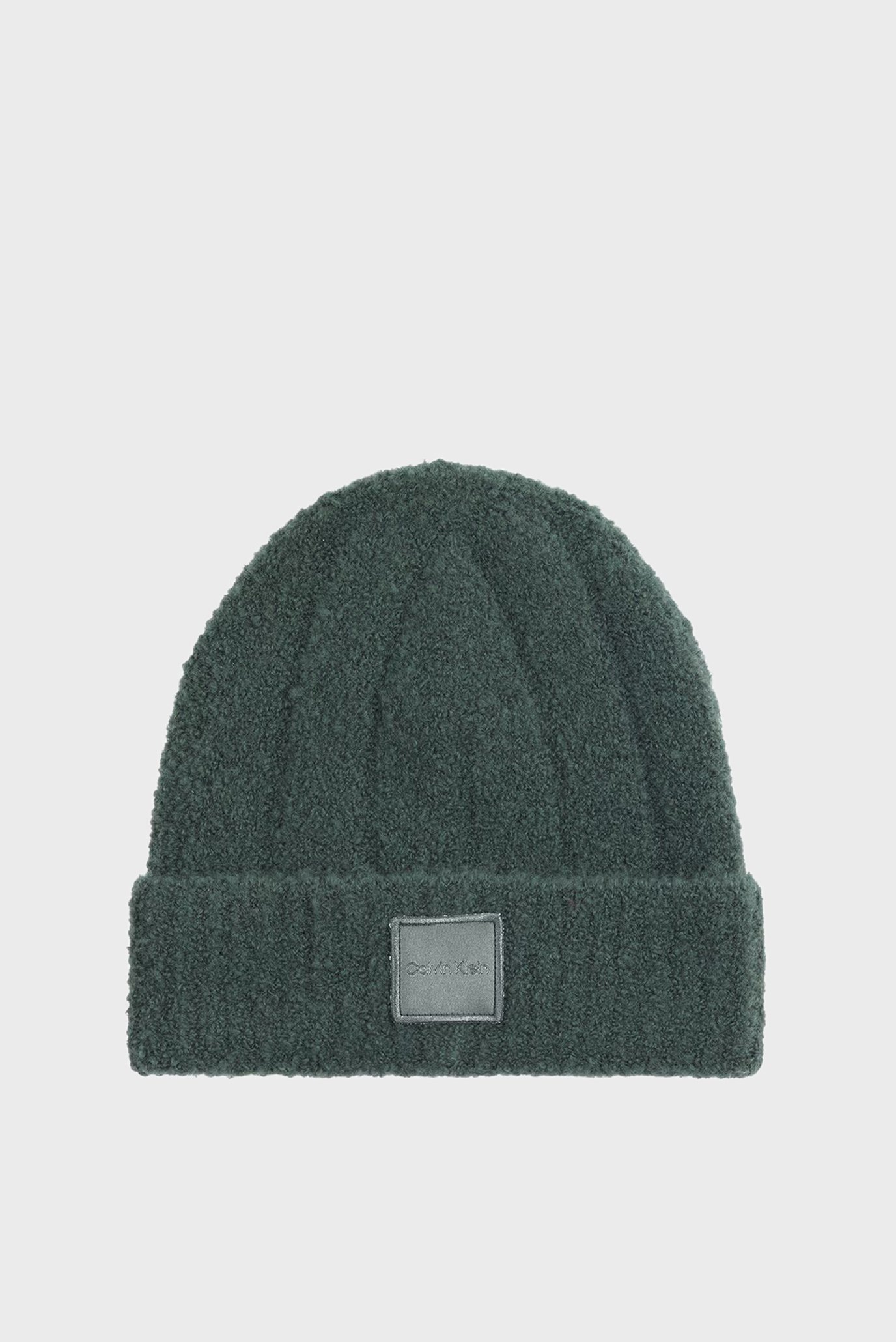 Shapka MODERN PATCH CHUNKY BEANIECalvin Klein Shapka MODERN PATCH CHUNKY BEANIE 1
