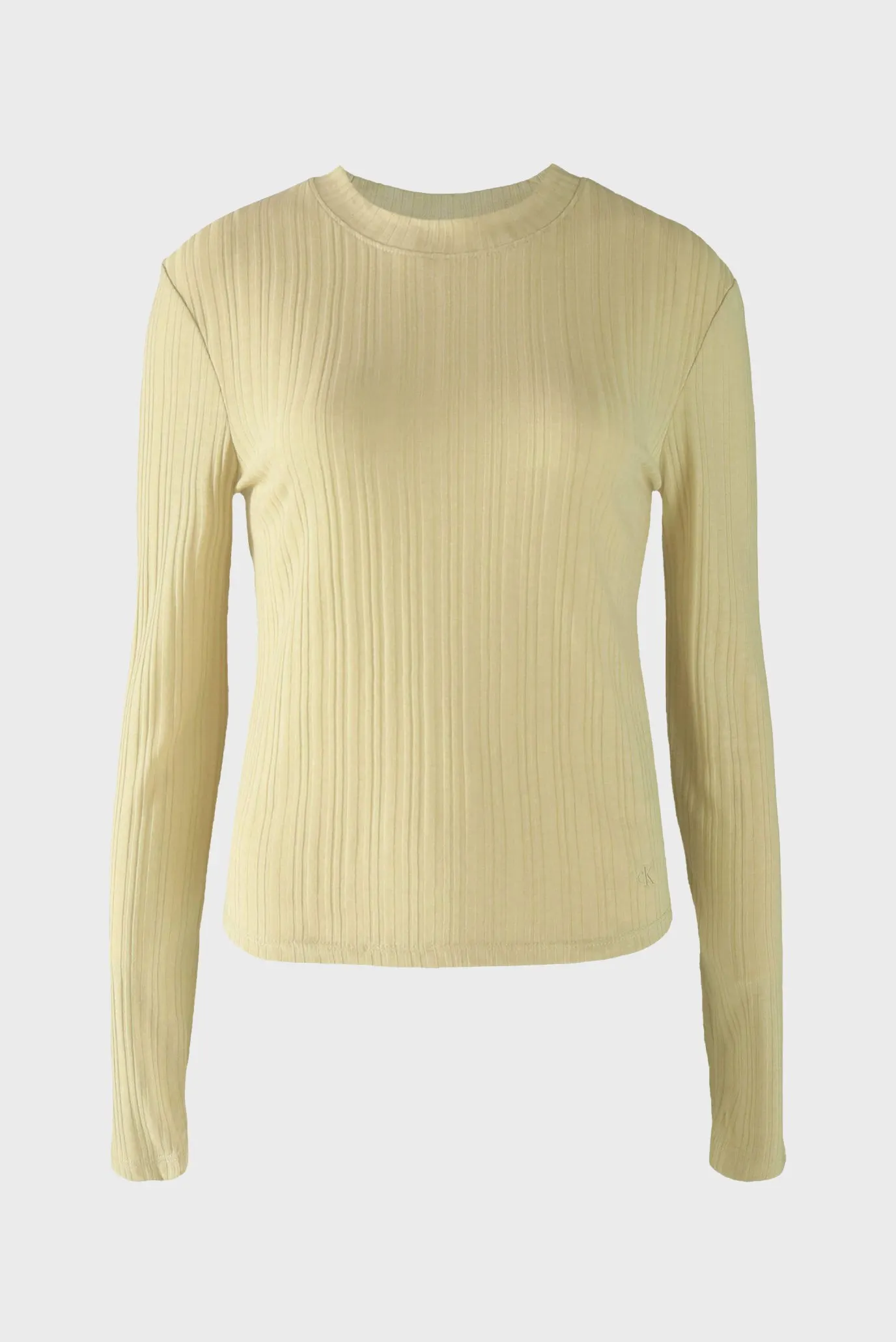 Top SEMI SHEER RIB LS SLIM TOP 5