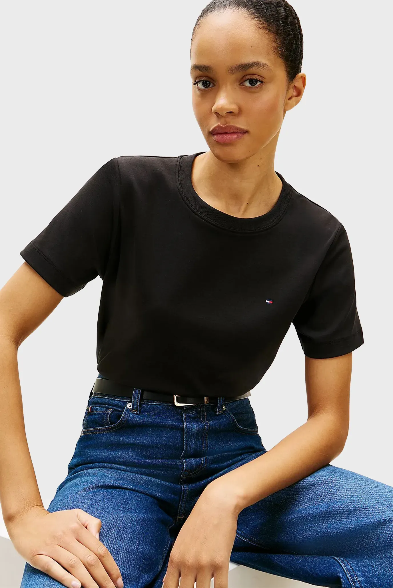 Футболка/INTERLOCK BOXY C-NK SS TEE 4