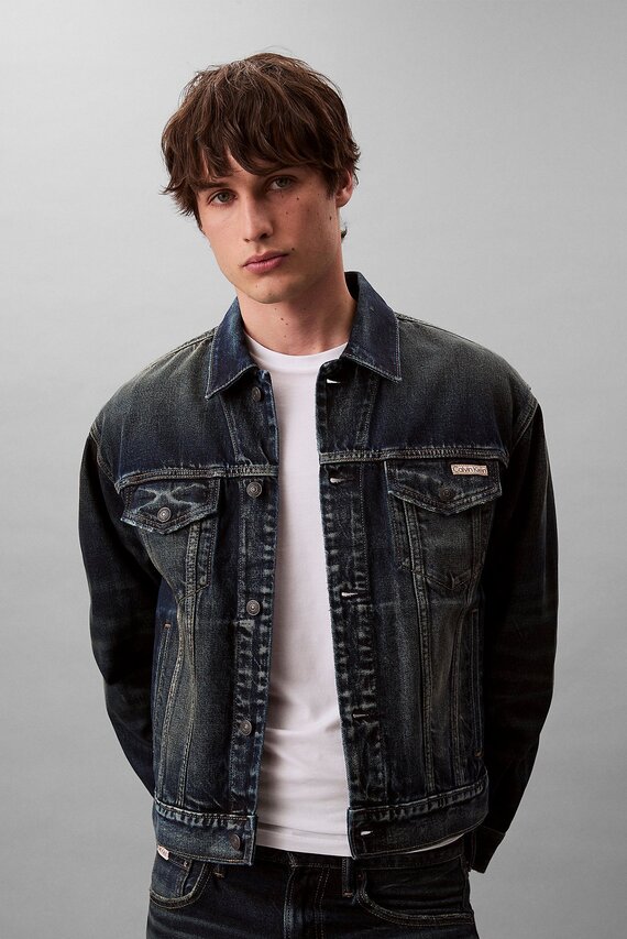 Jins kurtka 90S SCARBOROUGH TRUCKER Calvin Klein Jeans Jins kurtka 90S SCARBOROUGH TRUCKER Calvin Klein Jeans