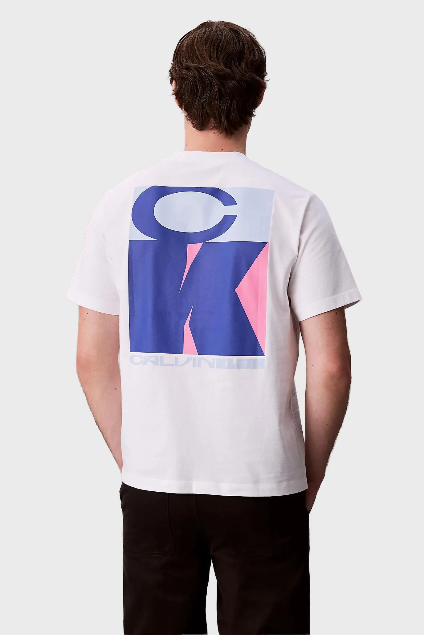 Futbolka SS 20S TC CK STACK GRAPHIC TEE 2