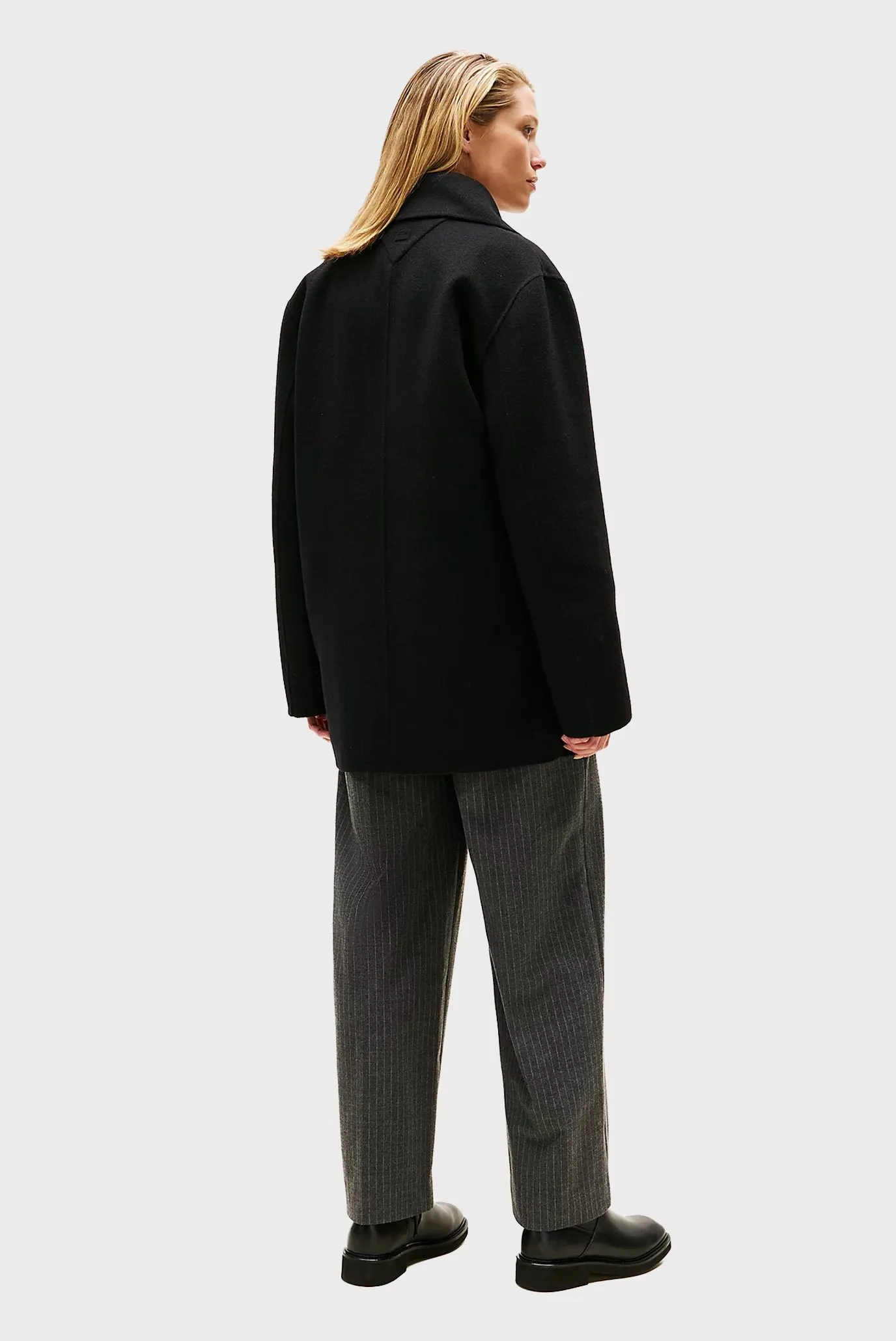 Пальто DF WOOL BLEND REG PEACOAT 4