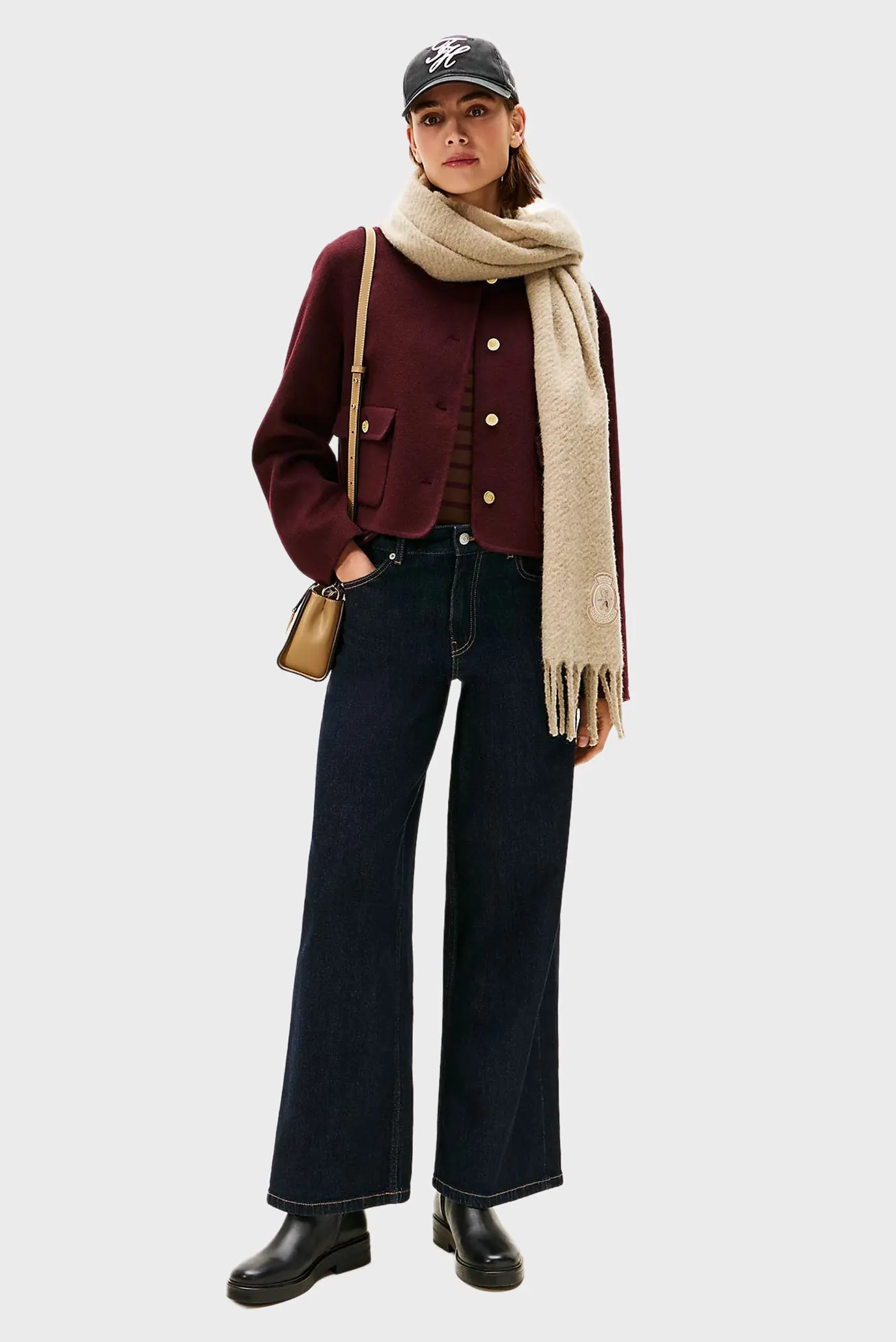 Jins shim DNM RINSE 70's WIDE LEG HW 2