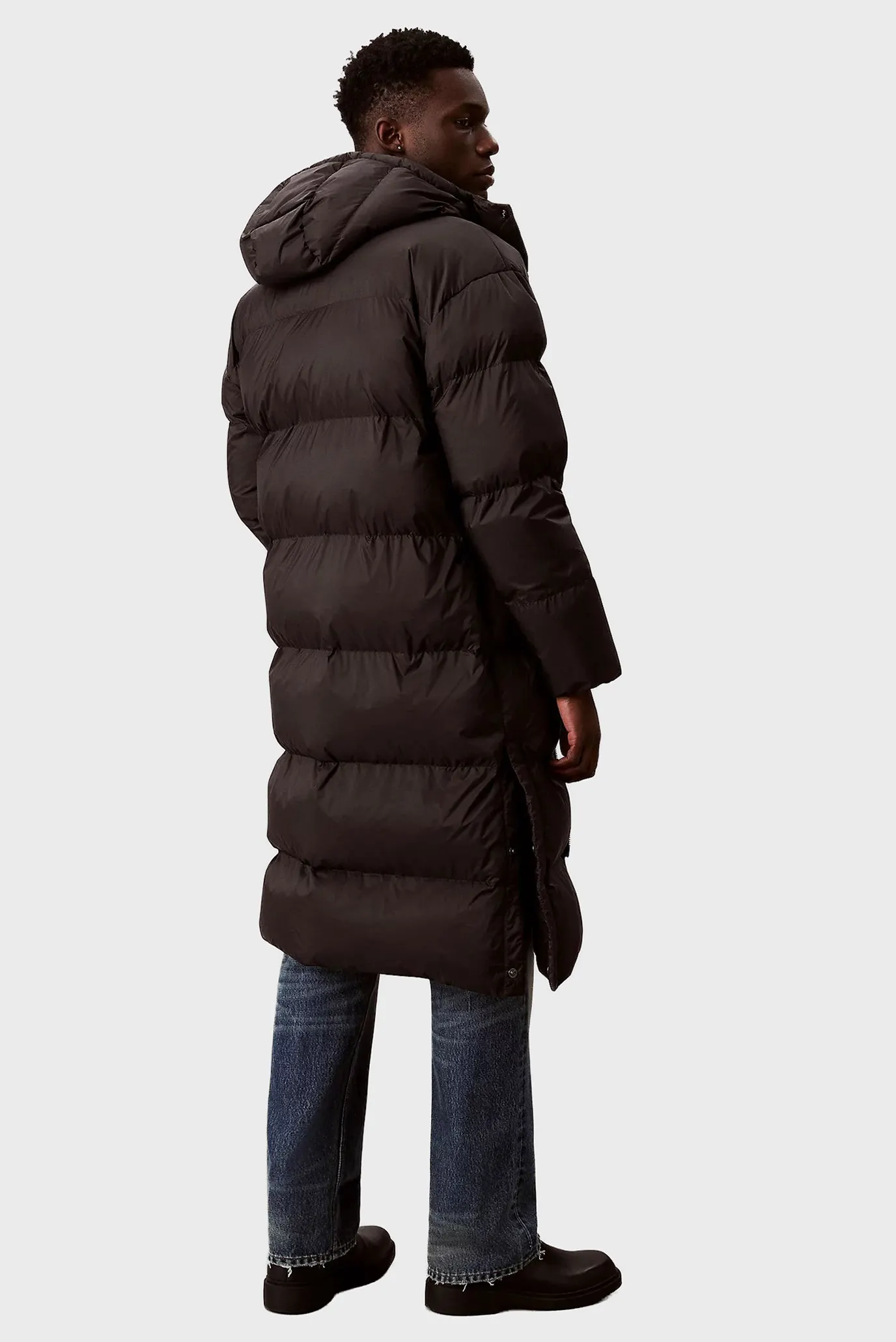 Куртка зимняя LS LONG LENGTH HOODED NYLON PUFF 3