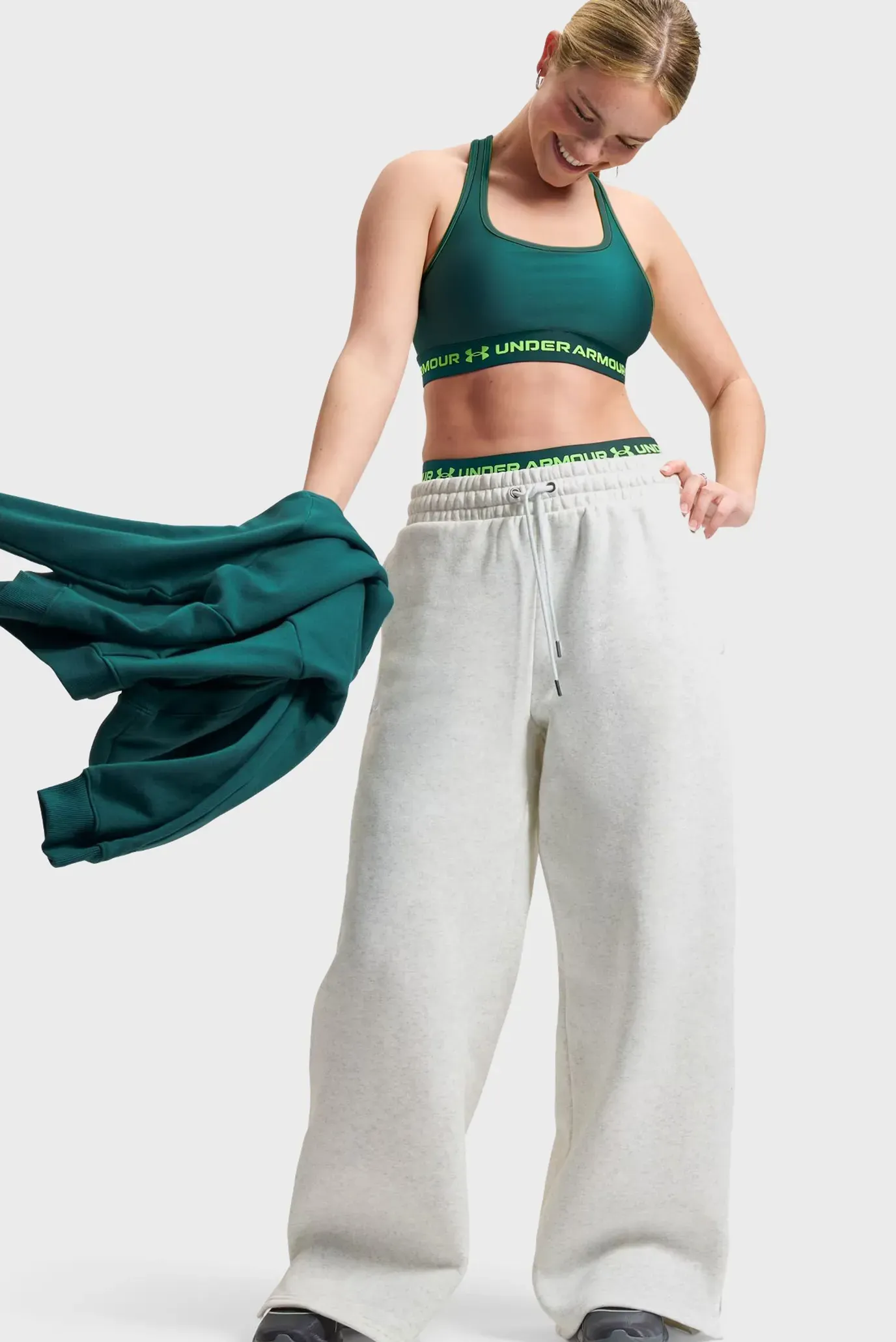 Top Crossback Mid Bra-GRN 7