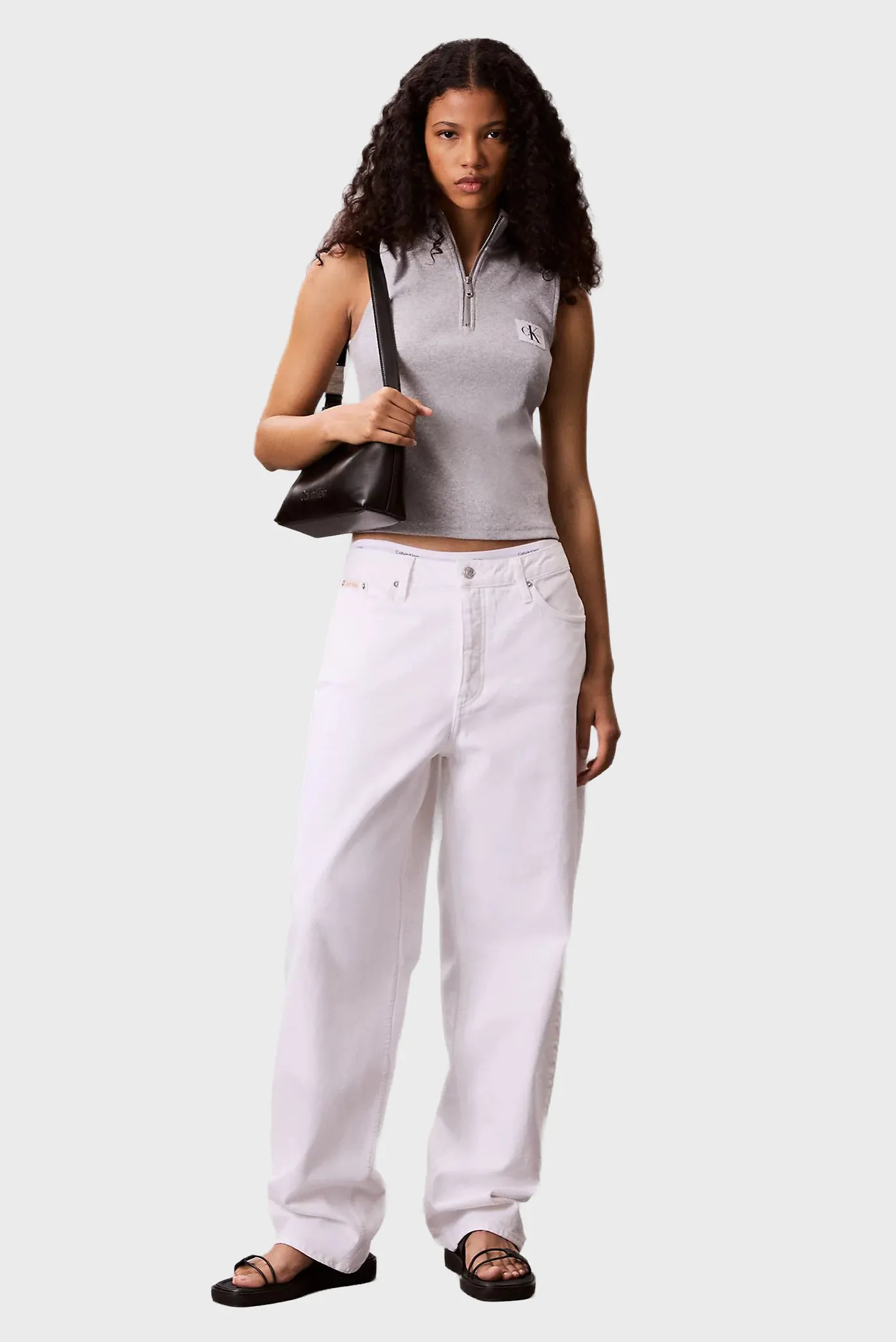 Топ/A- WOVEN LABEL SL QZ TOP 4