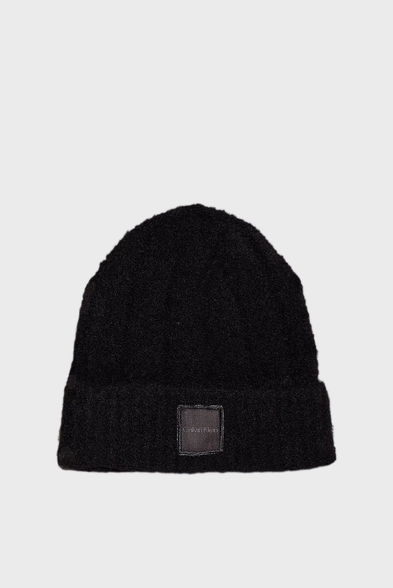 Shapka MODERN PATCH CHUNKY BEANIECalvin Klein Shapka MODERN PATCH CHUNKY BEANIE 1