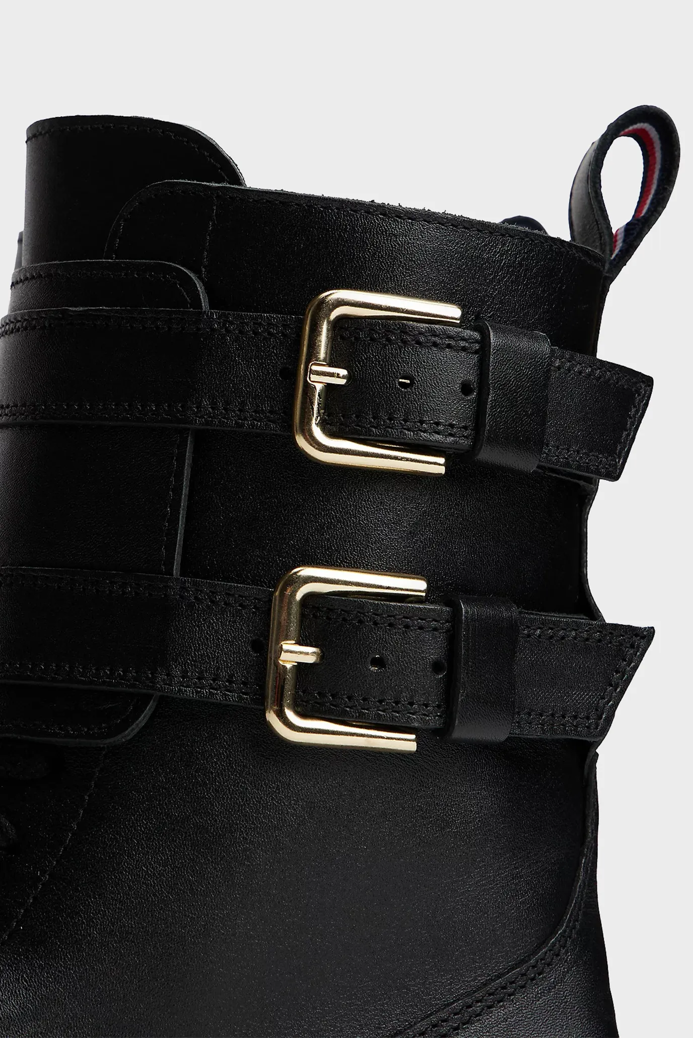 Etiklar TOMMY HILFIGER LTHR BIKER LACEUP 2