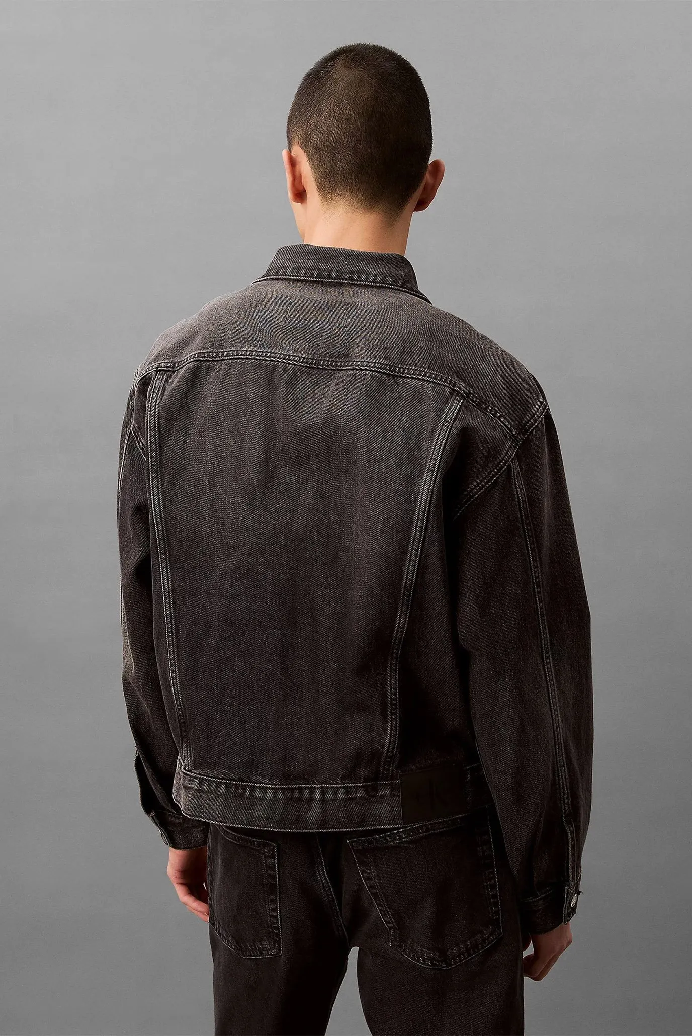 Jins kurtka 90S BLACK FOG TRUCKER 3