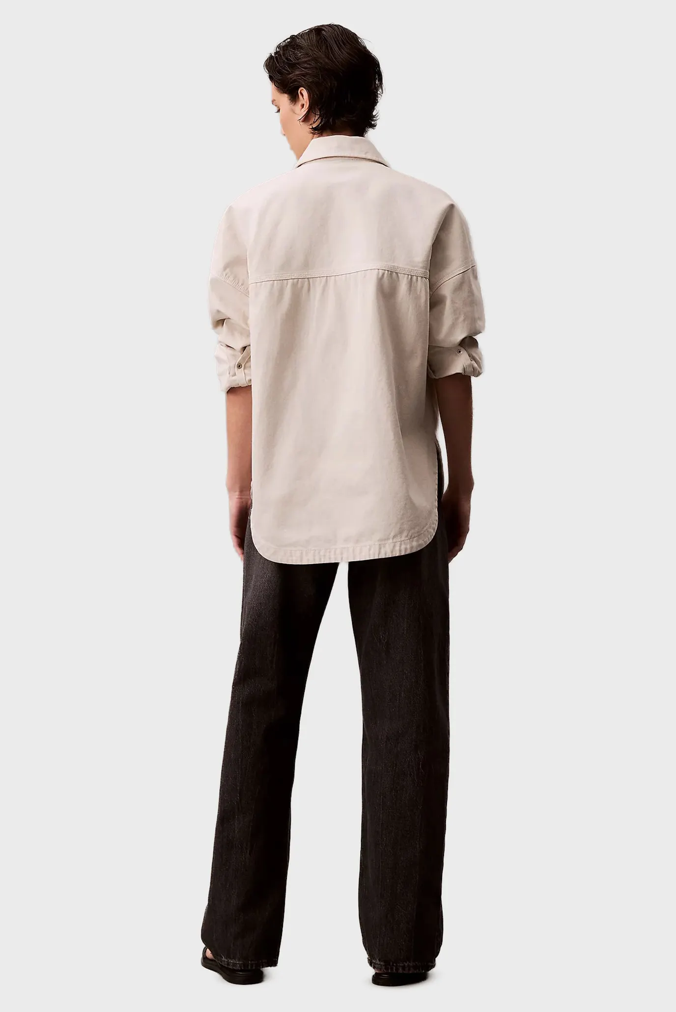 Jins shim SIGNATURE 90s STRAIGHT BLACK FOG 3