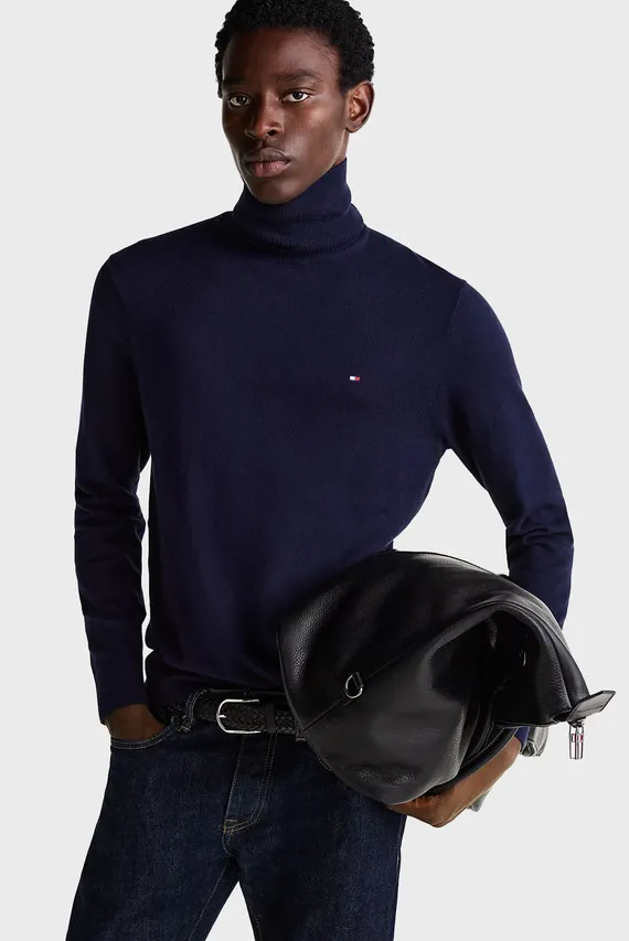 Гольф PIMA ORG CTN CASHMERE ROLL NECK Tommy Hilfiger