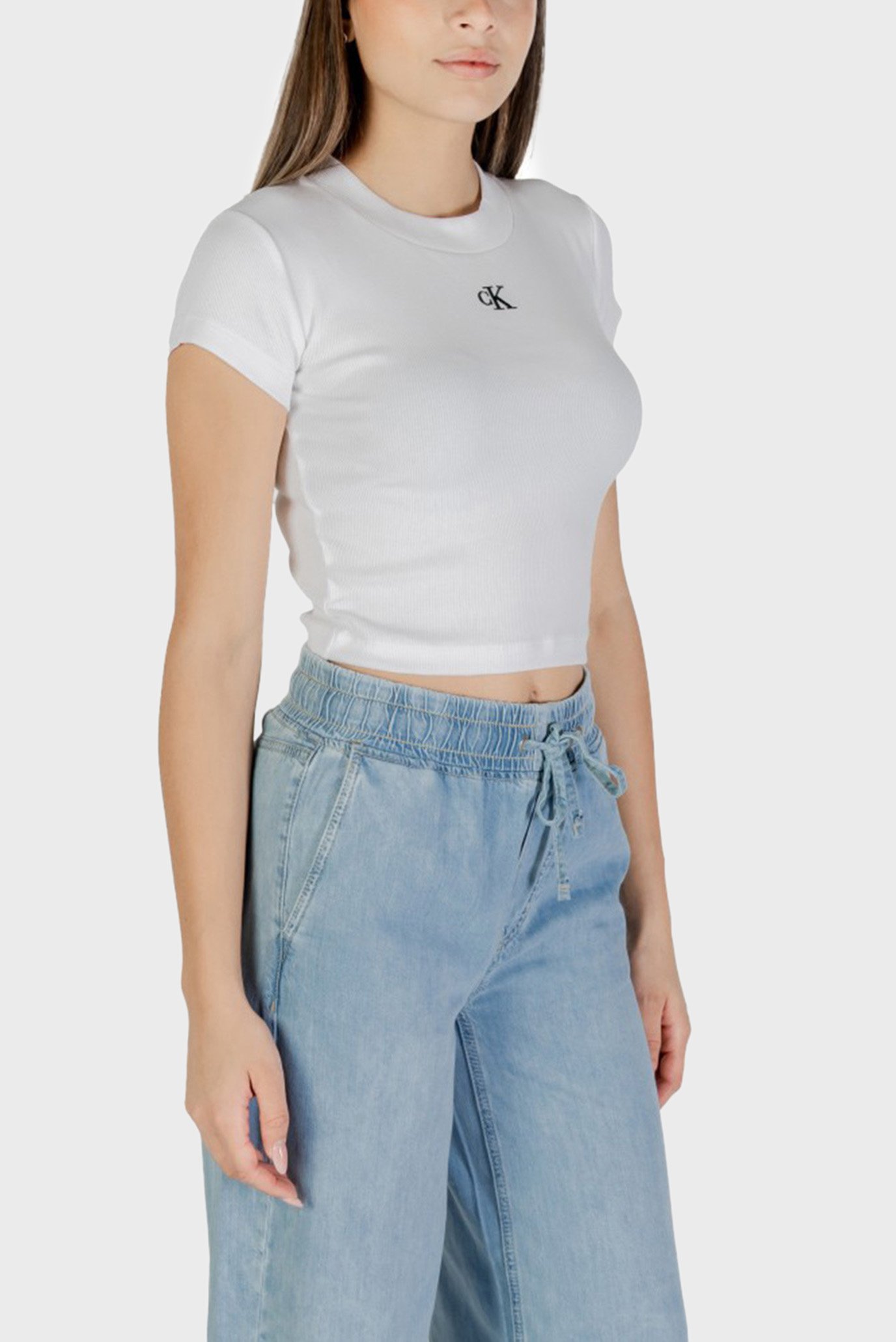 Футболка CK RIB BABY TEECalvin Klein Jeans Футболка CK RIB BABY TEE 3