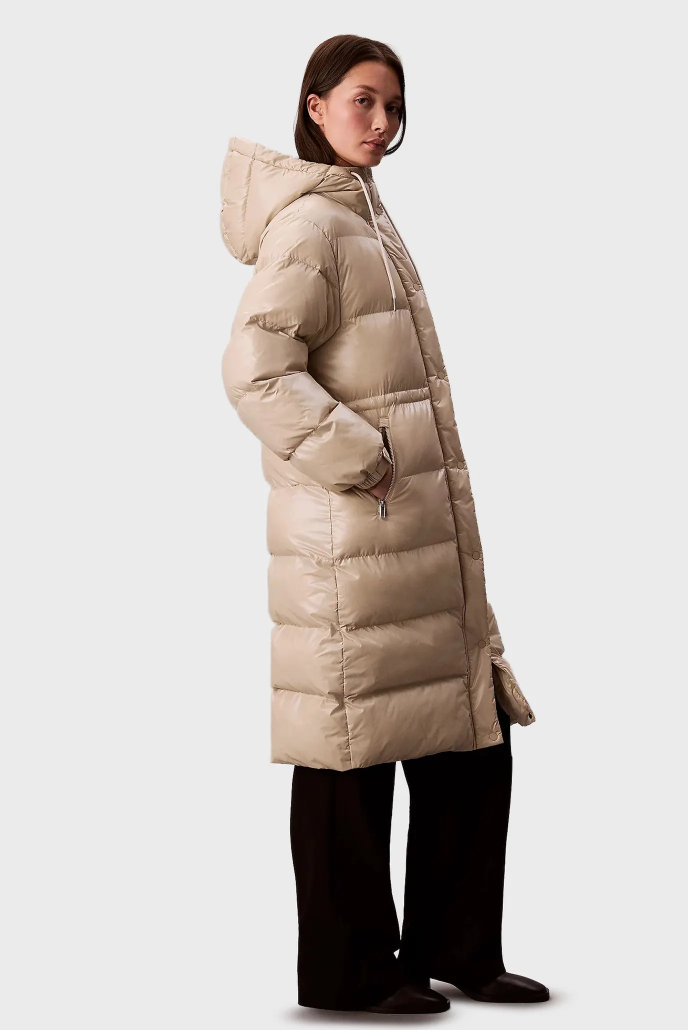 Qishki kurtka/SHINE LONG PUFFER COAT 3