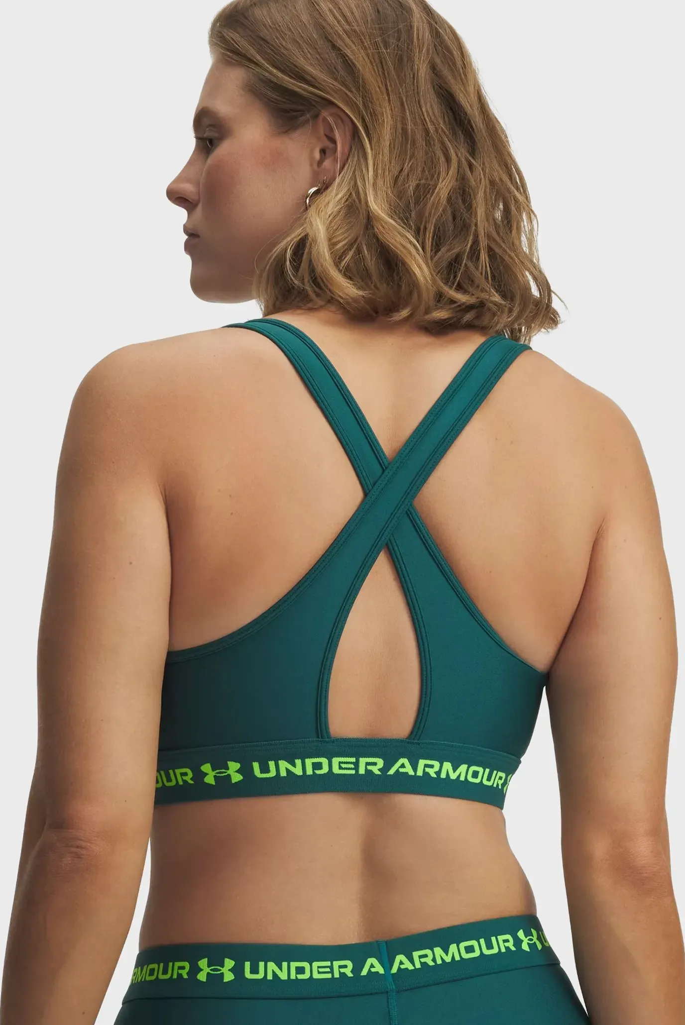 Top Crossback Mid Bra-GRN 6