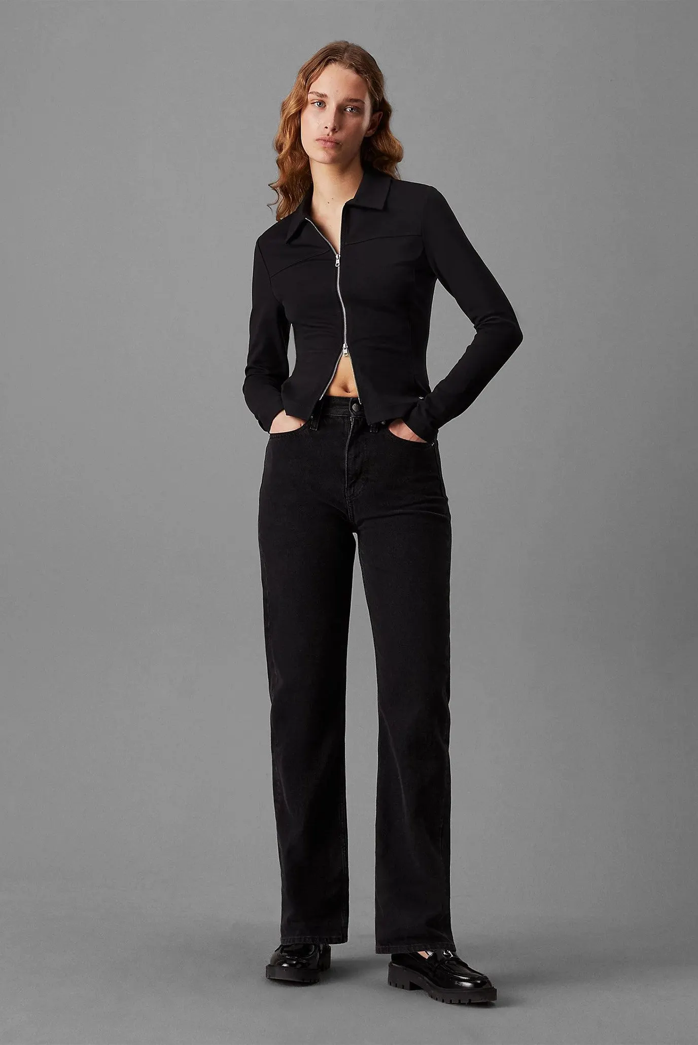 Лонгслив ZIPPER LONGSLEEVE MILANO TOP 2