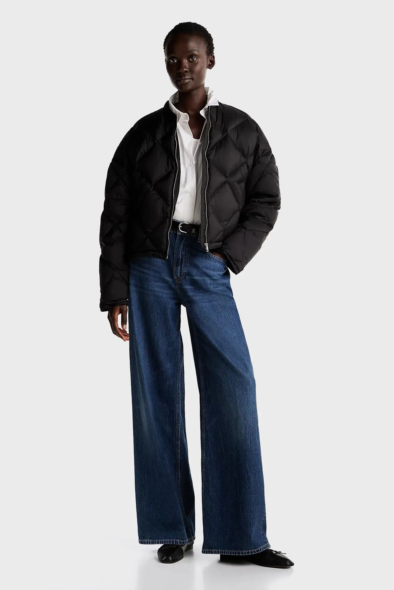 Yengil kurtka CASUAL QUILTED DOWN BOMBER 2