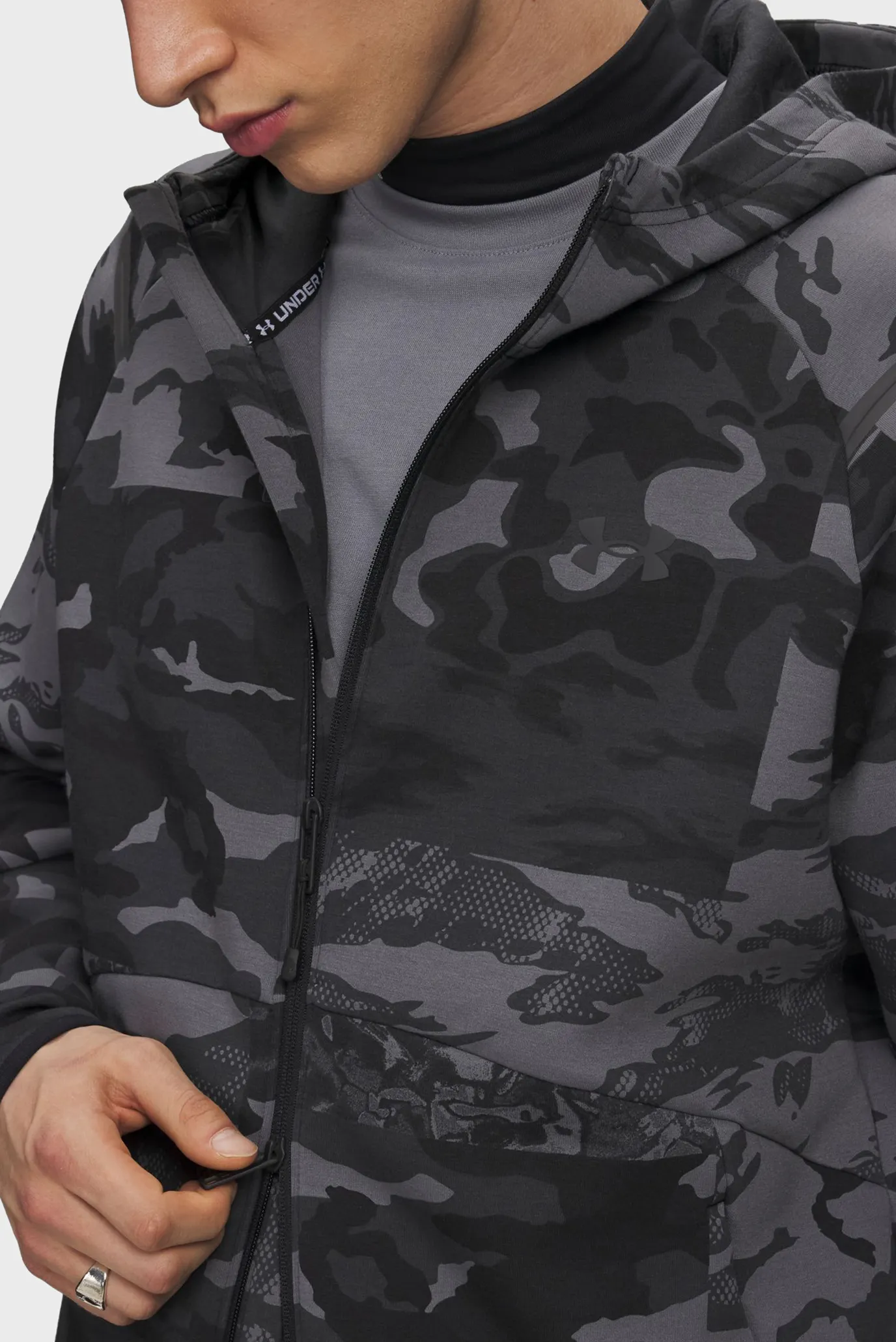 Ветровка UA Unstoppable Flc Camo FZ 3