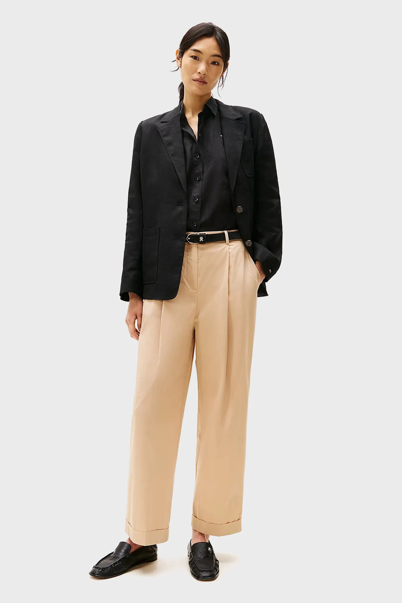 Ishton LIGHT CO RLXD STRAIGHT CHINO 2