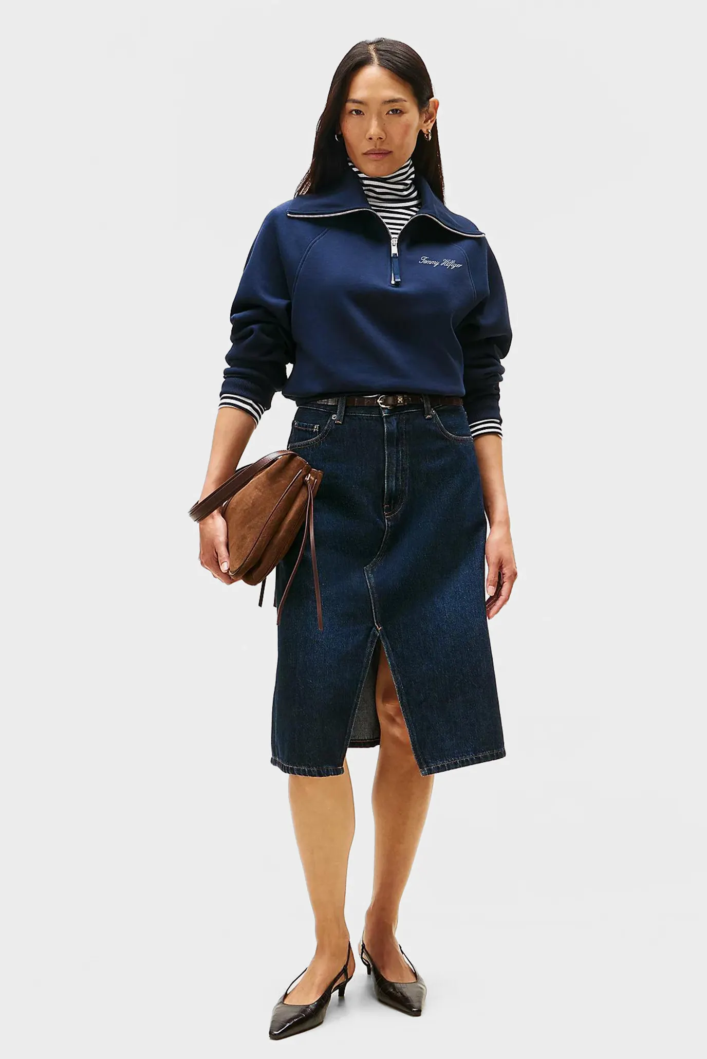 Реглан CLASSIC SCRIPT FLEECE HALF-ZIP 2