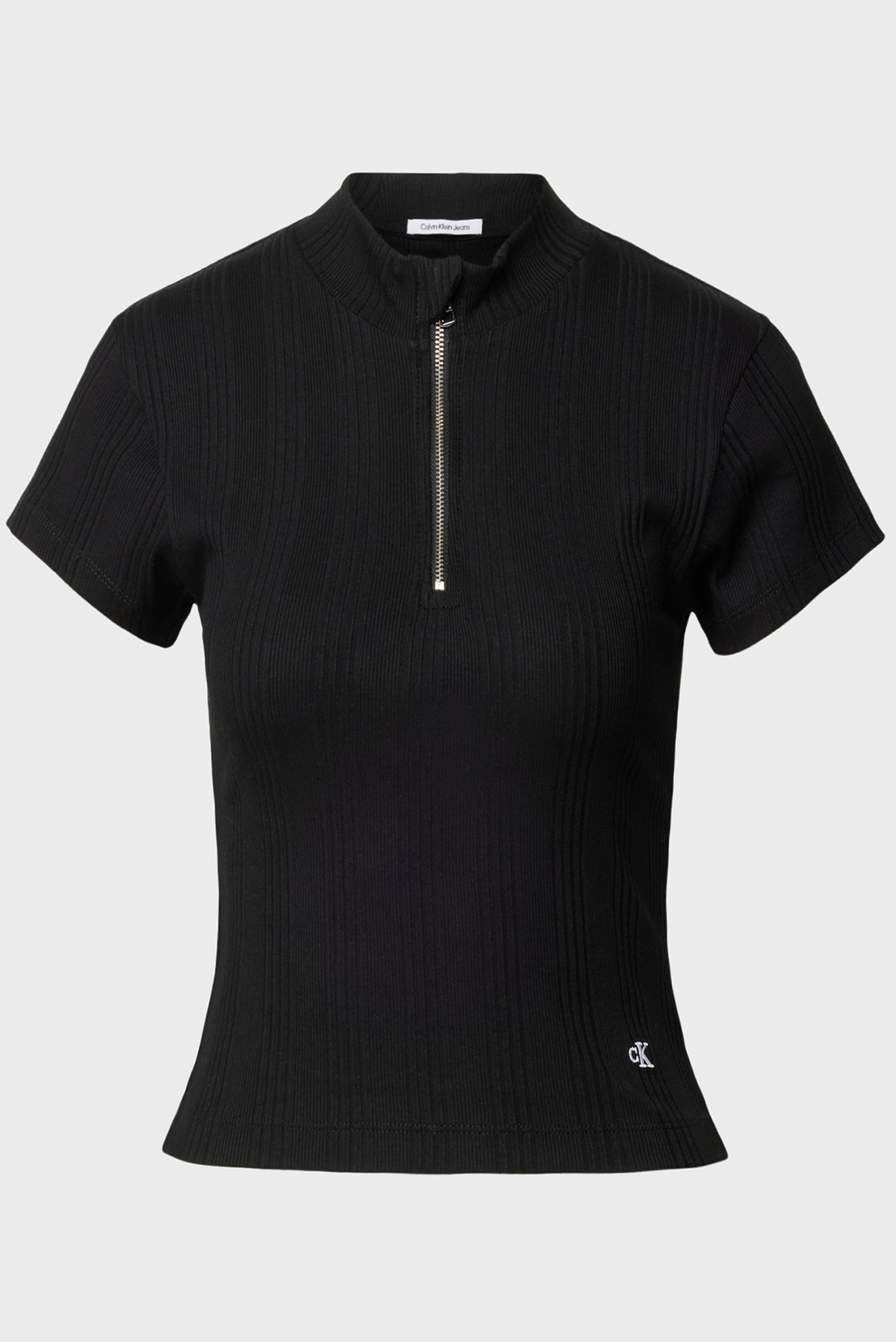 Top VARIEGATED RIB HALF ZIP TOPCalvin Klein Jeans Top VARIEGATED RIB HALF ZIP TOP 1