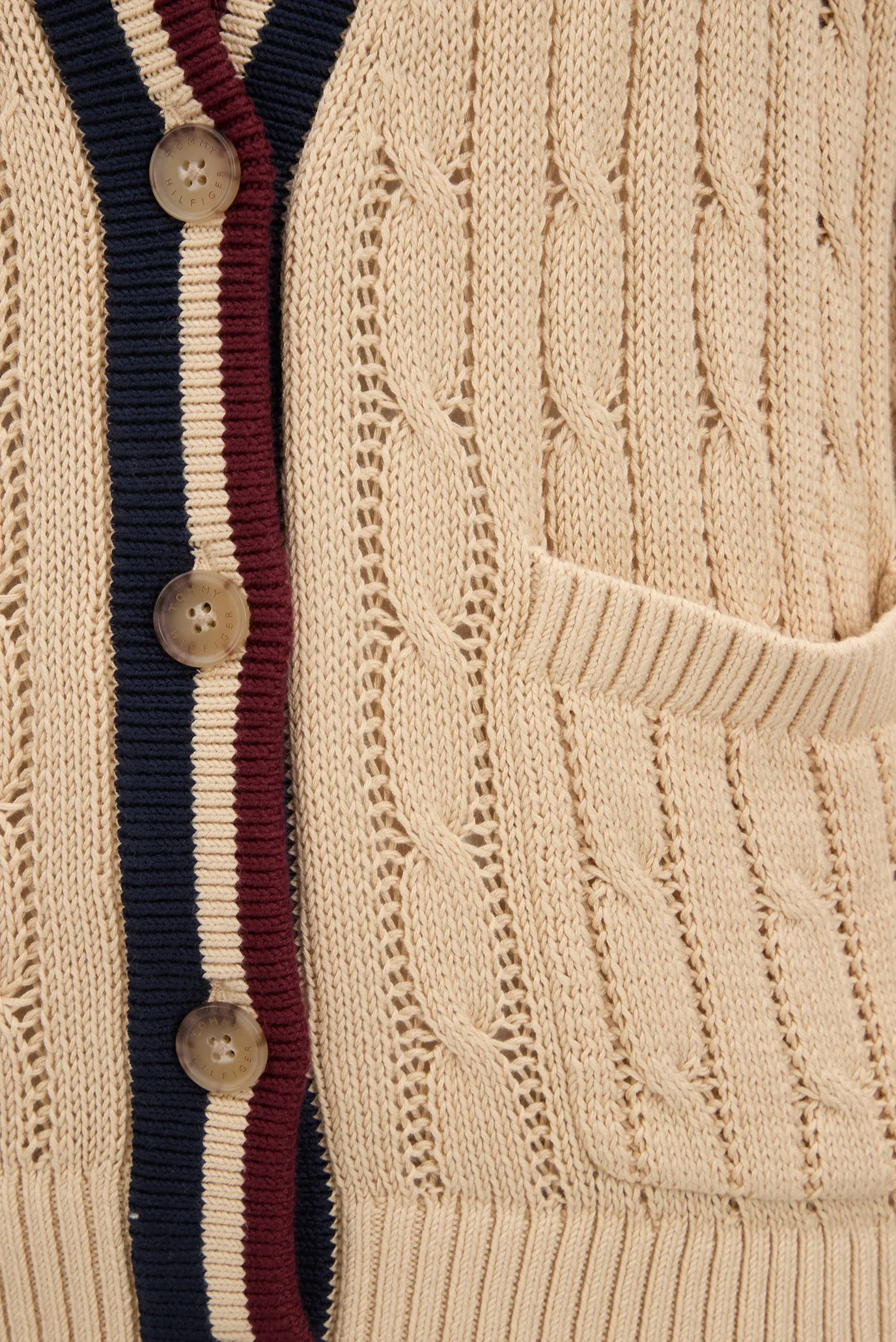 KardiganVARSITY CABLE CARDI LS V-NK 5