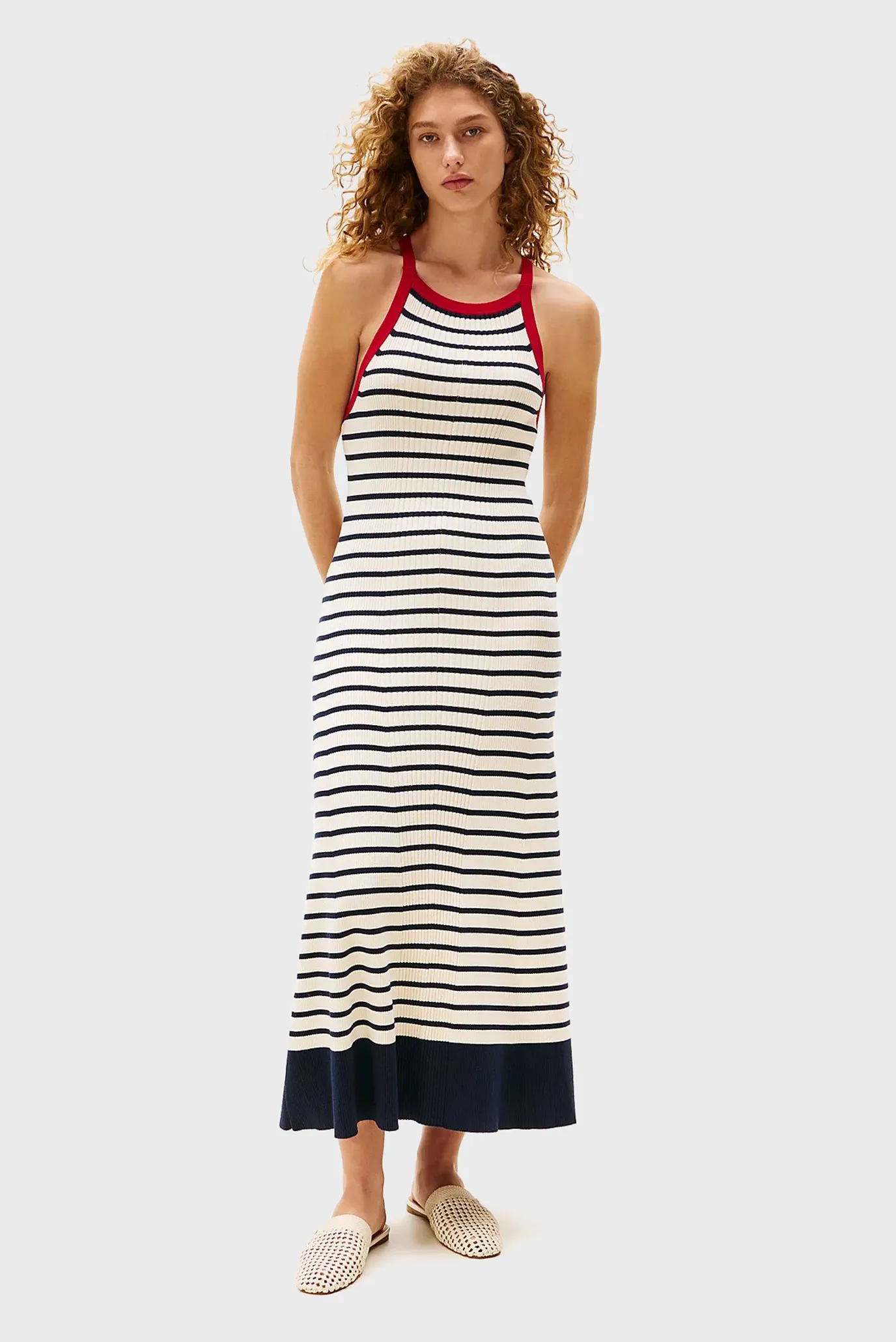 Koʻylak TH X SRG STRIPE KNIT DRESS 1