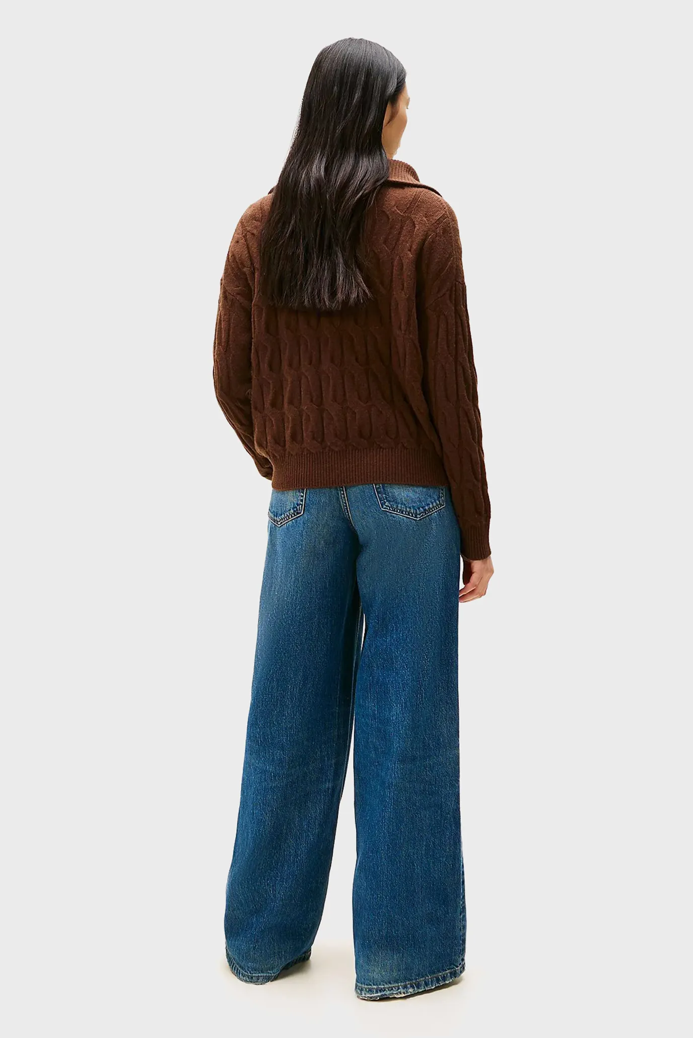 Свитер SOFT WOOL CABLE 1 2 ZIP LS SWT 3